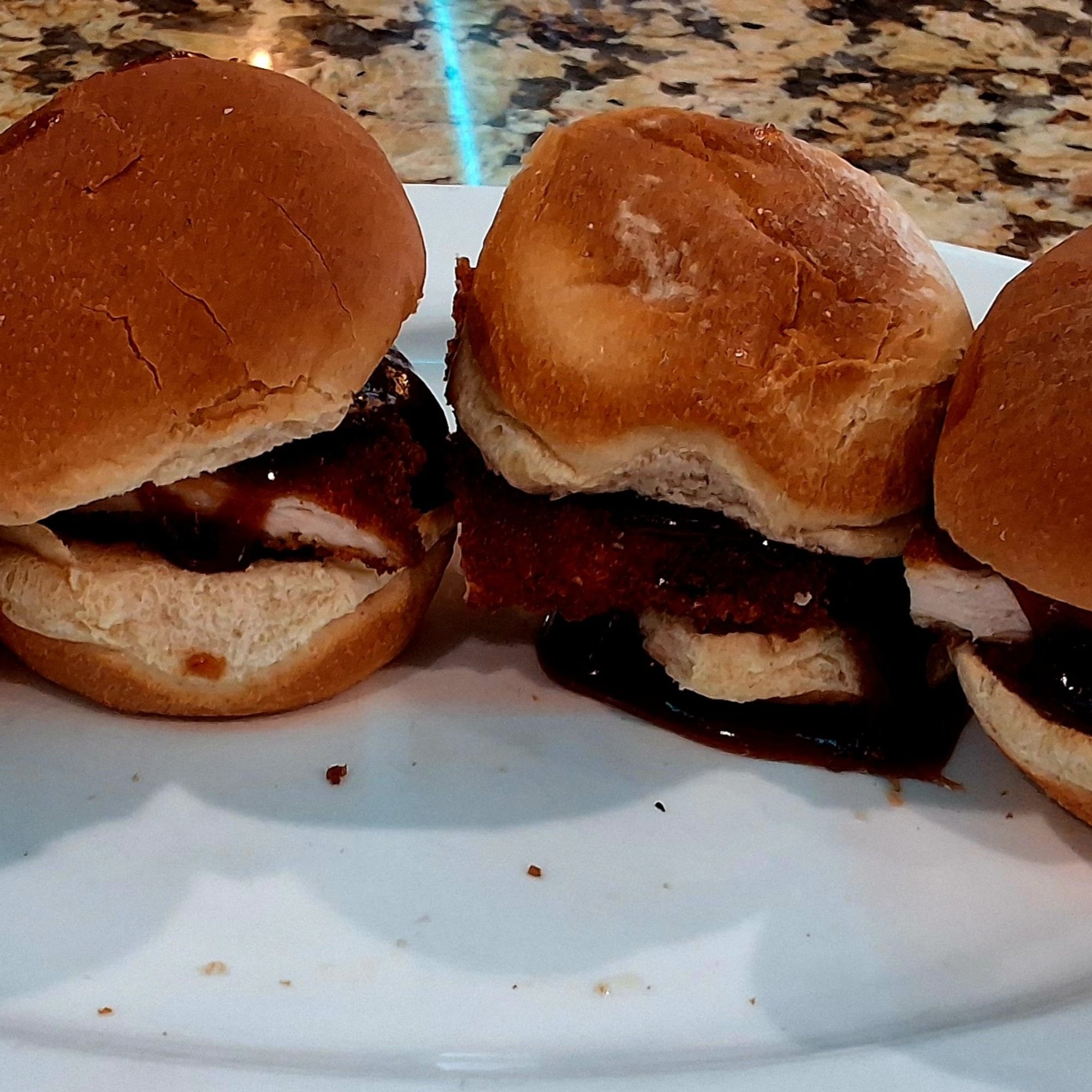 BBQ Chicken Sliders