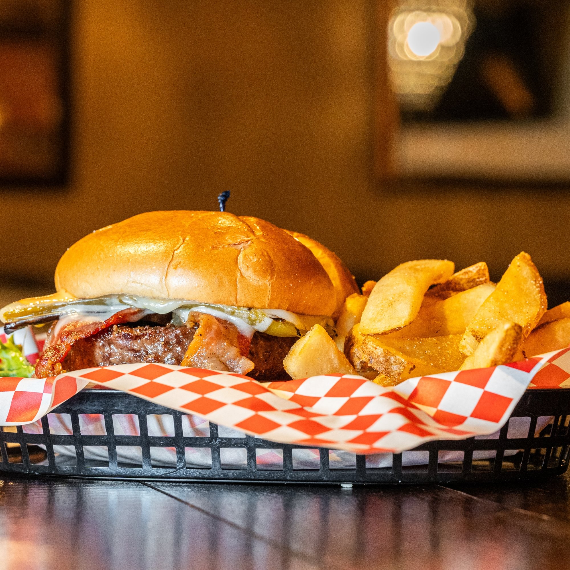 Ortega Burger- CHOOSE FRIES OR SALAD