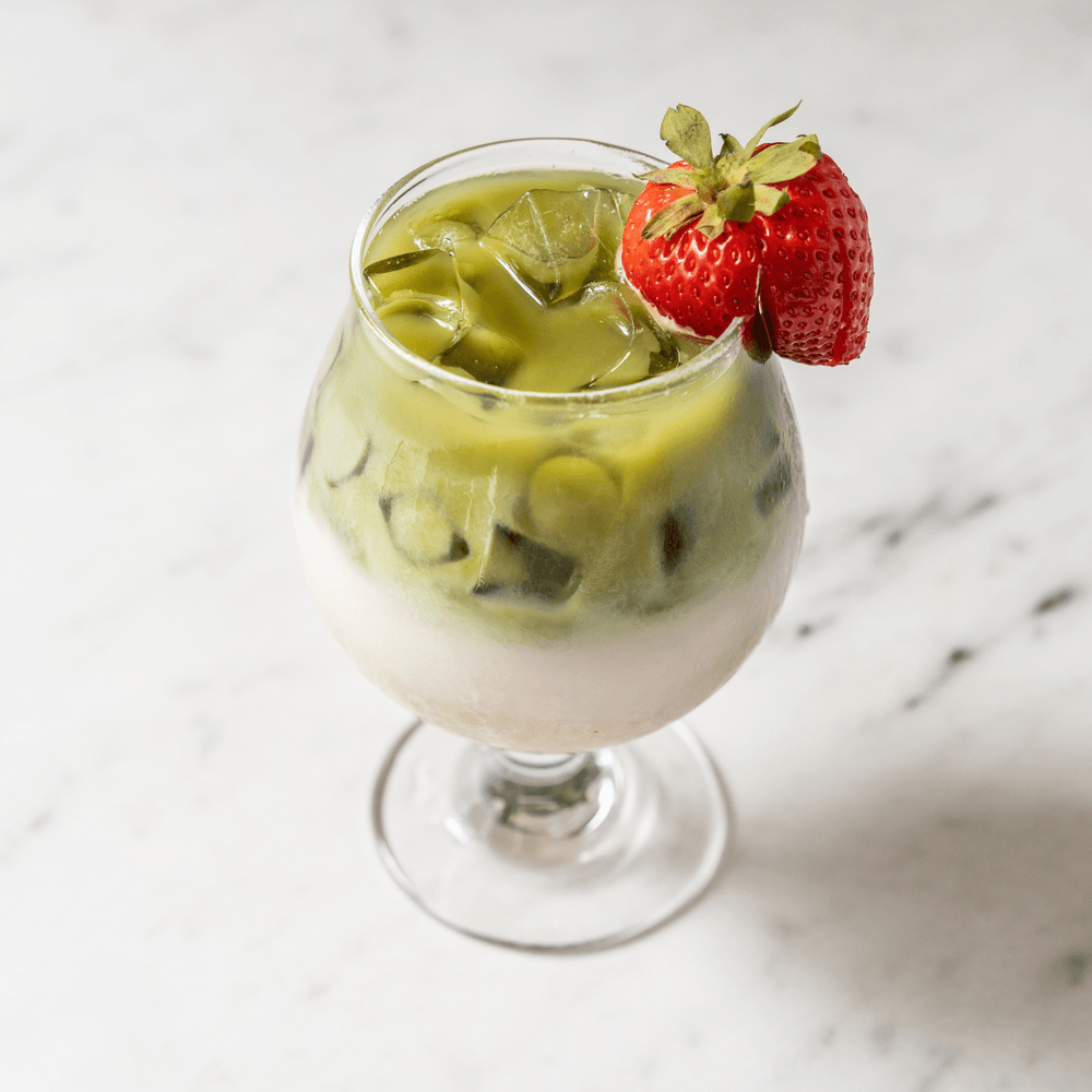 Iced Strawberry Matcha