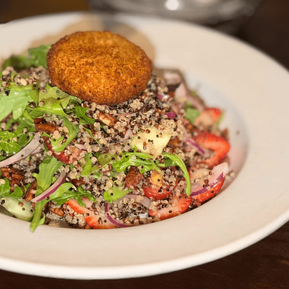 Warm Goat Cheese & Quinoa