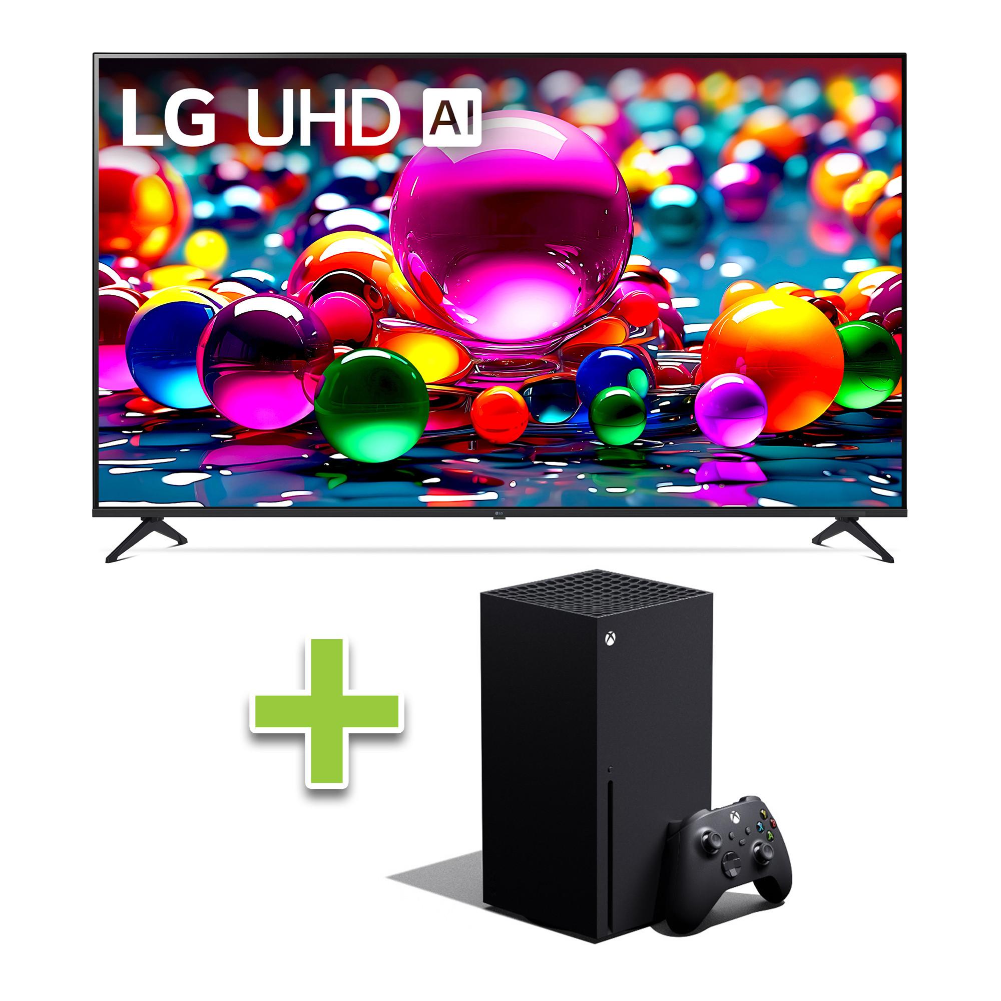 LG 75" 4k UHD Smart TV w/ webOS 25 & Xbox Series X 1TB Console - Black