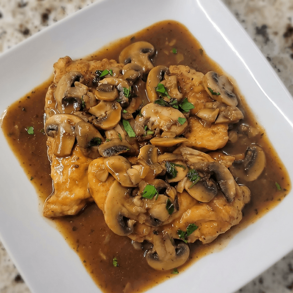 Creamy Chicken Marsala Dinner