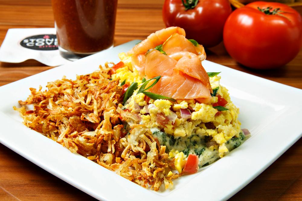 Spinach & Salmon*