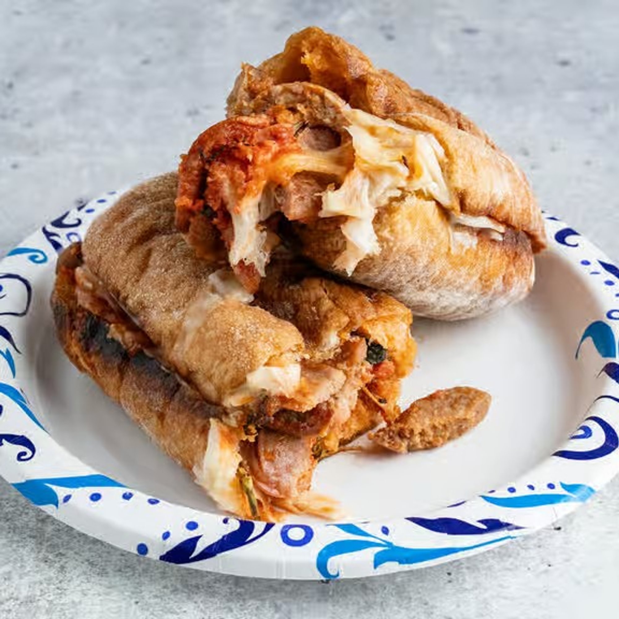 Sausage Parmigiana Hero