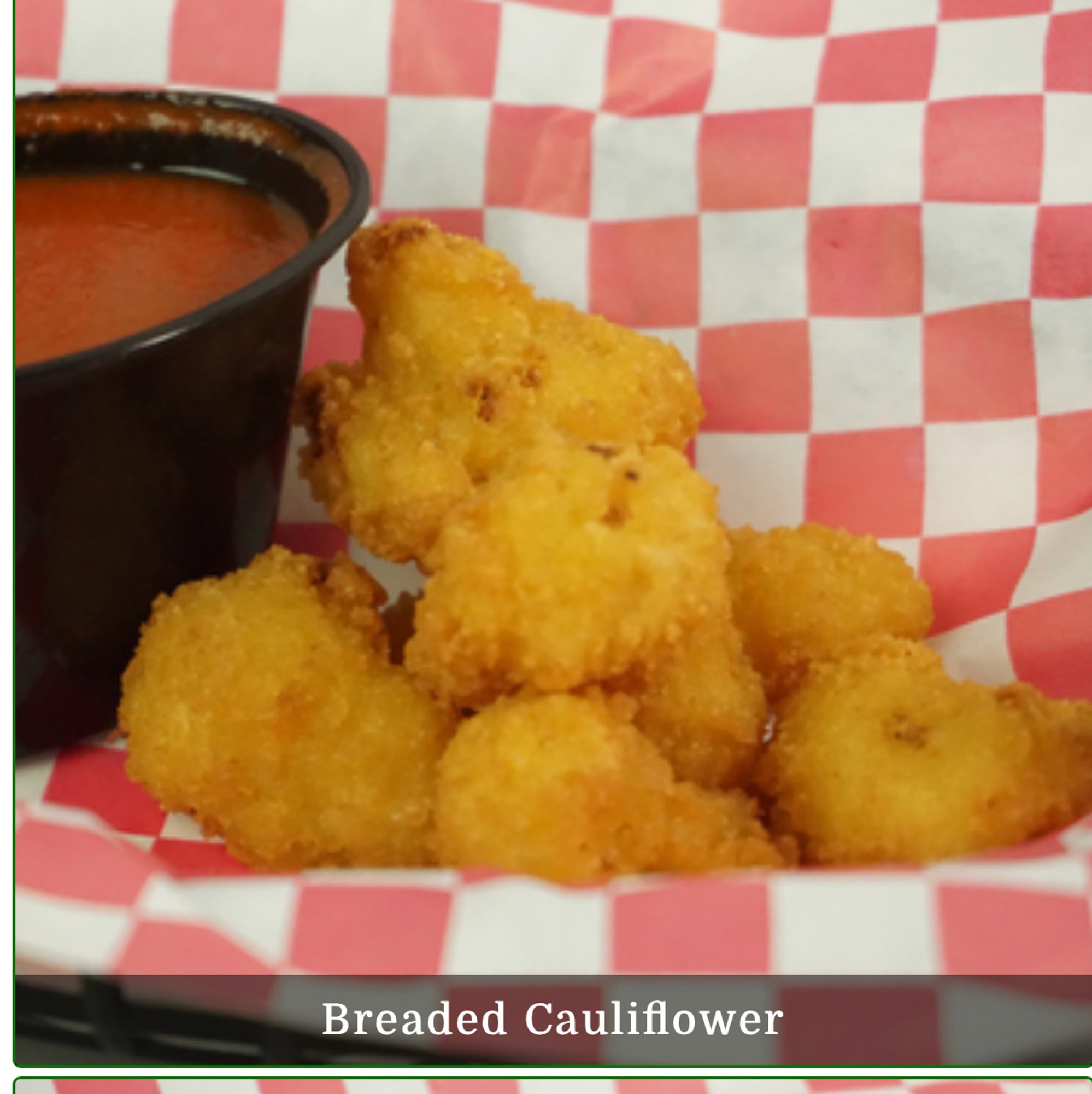 Breaded Cauliflower