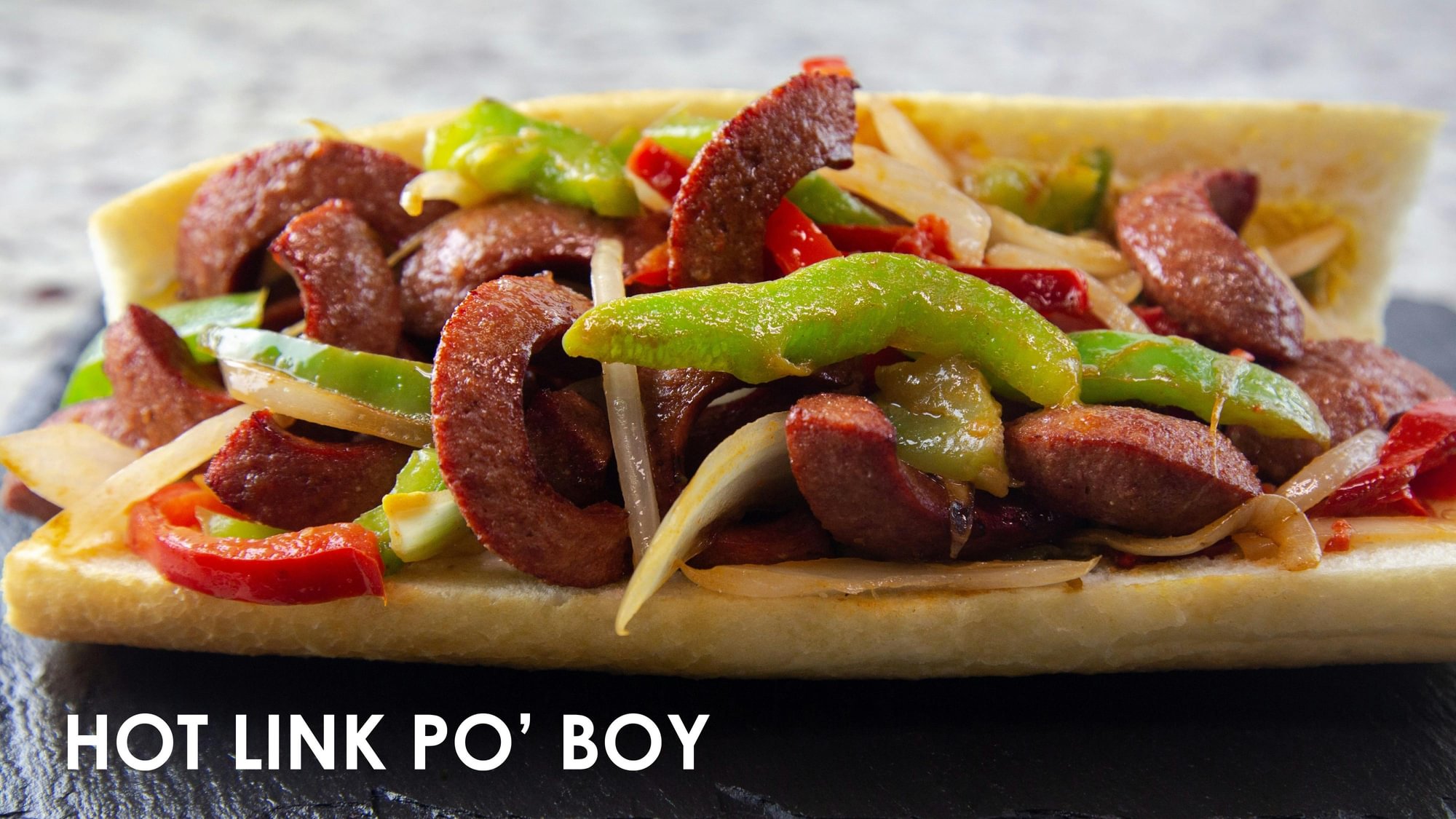 Hot Link Po'boy