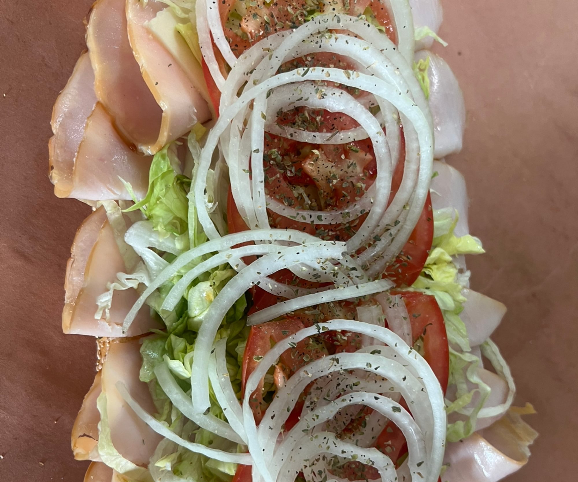 Roasted Turkey and Cheese