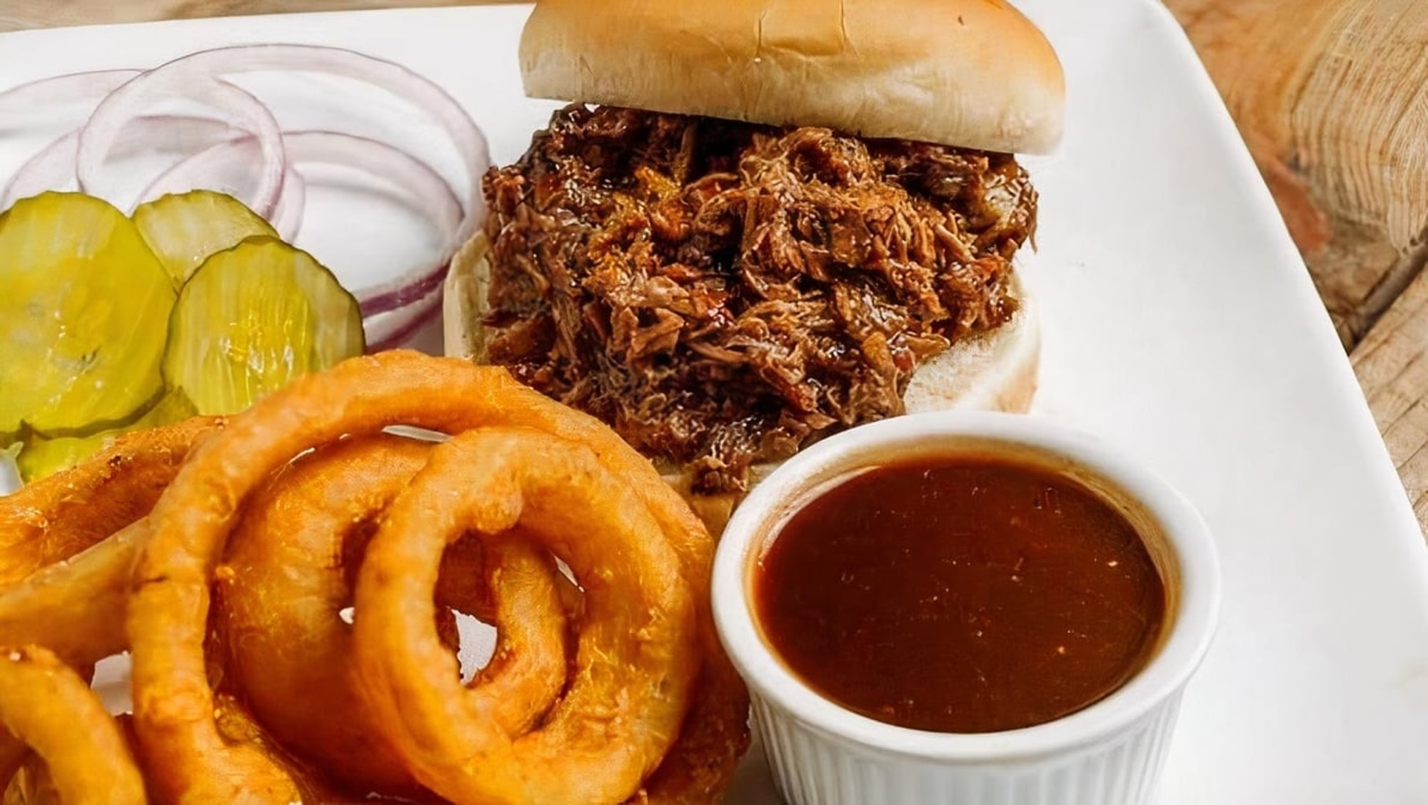 Chopped Beef Sandwich Combo