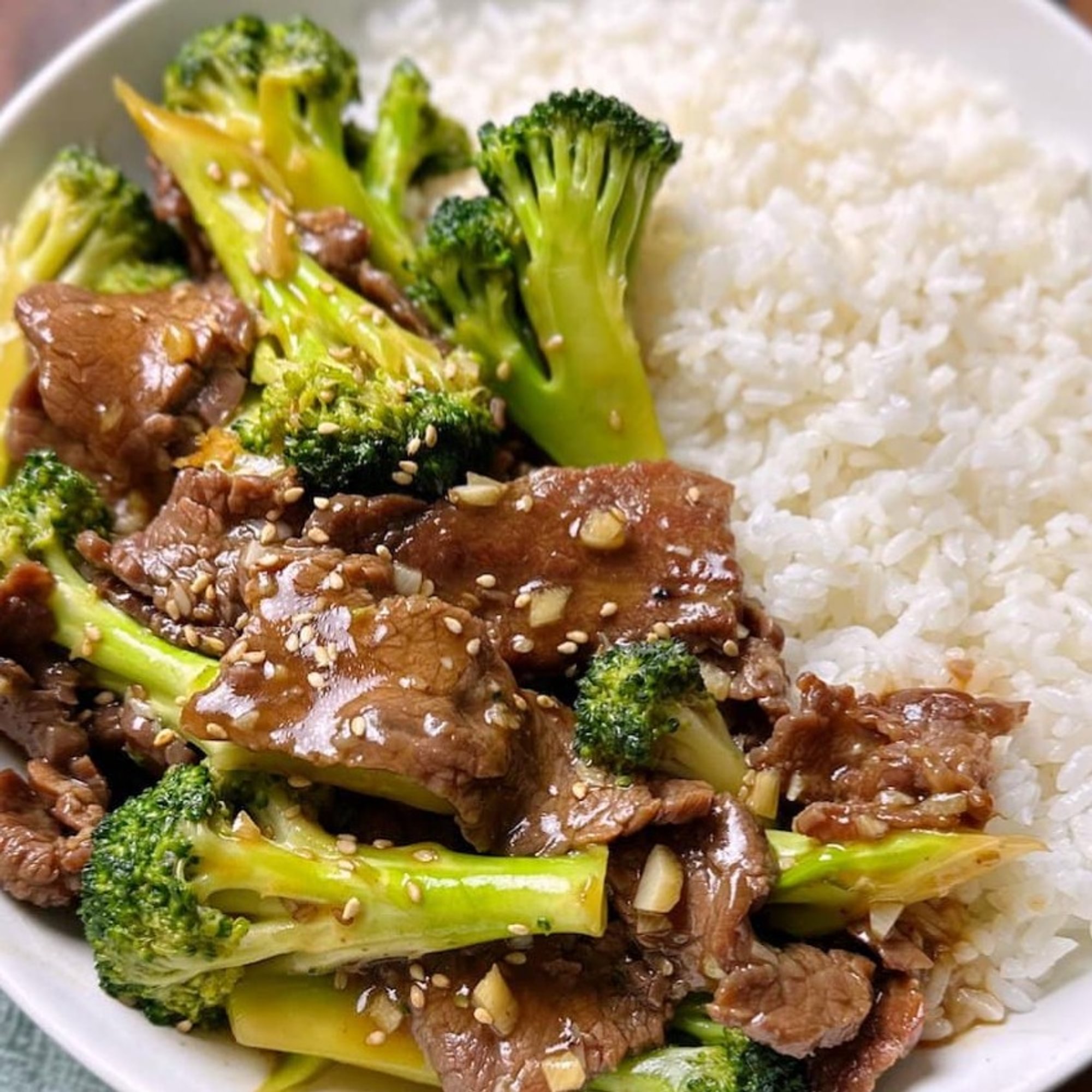 Broccoli Over Rice