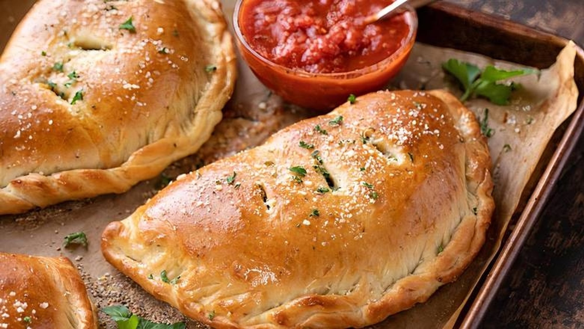 Spinach Calzone
