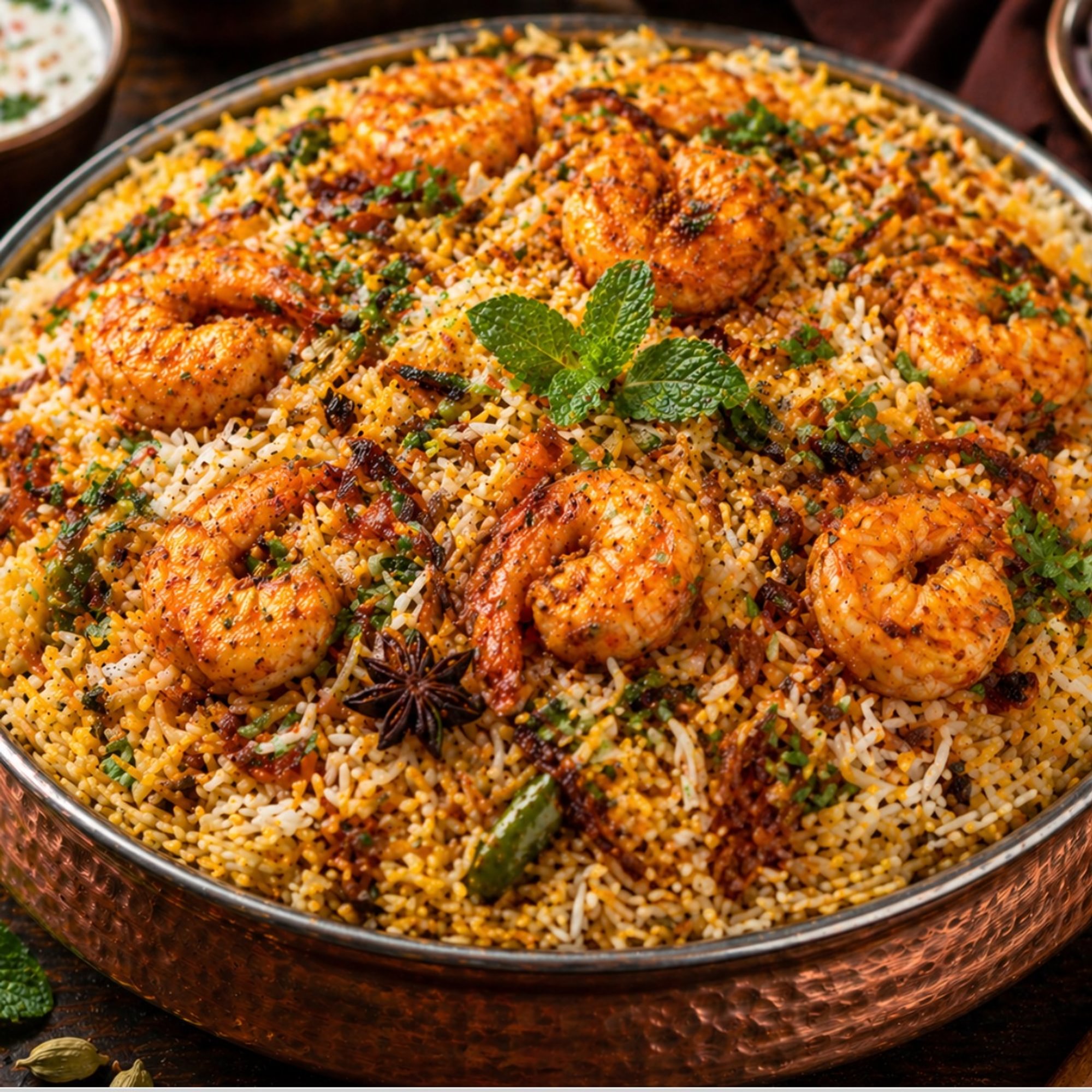 Shrimp Biriyani