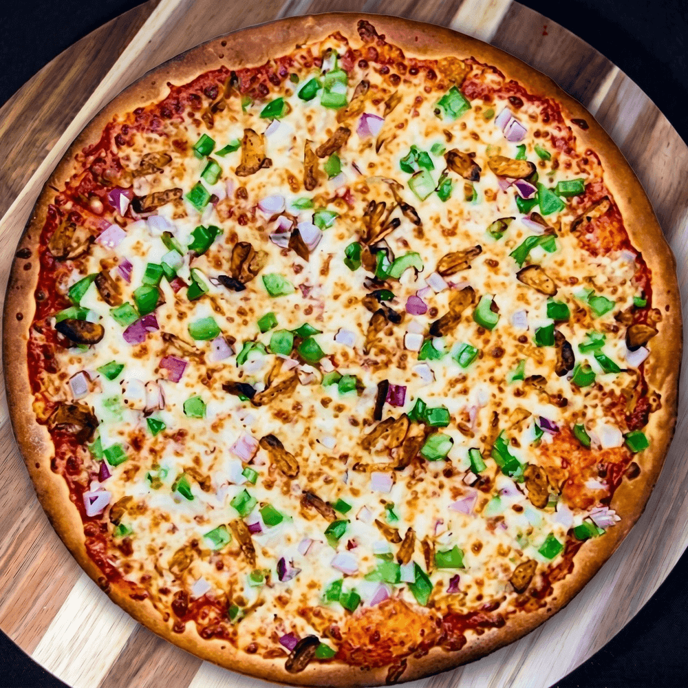 Garlic Veggie Pizza
