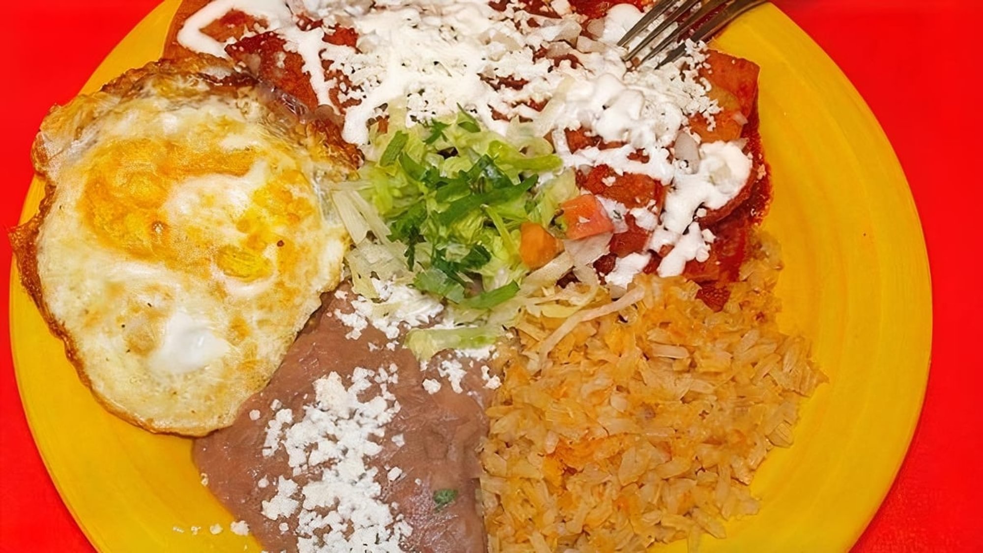 Chilaquiles Plate Combo