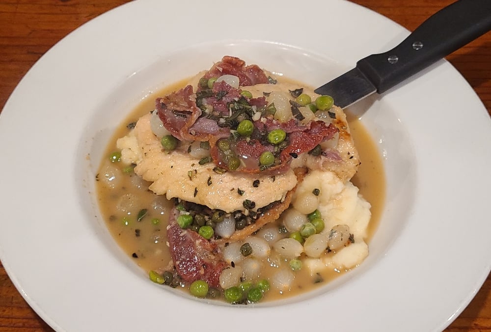 Pollo Saltimbocca (agf, adf)