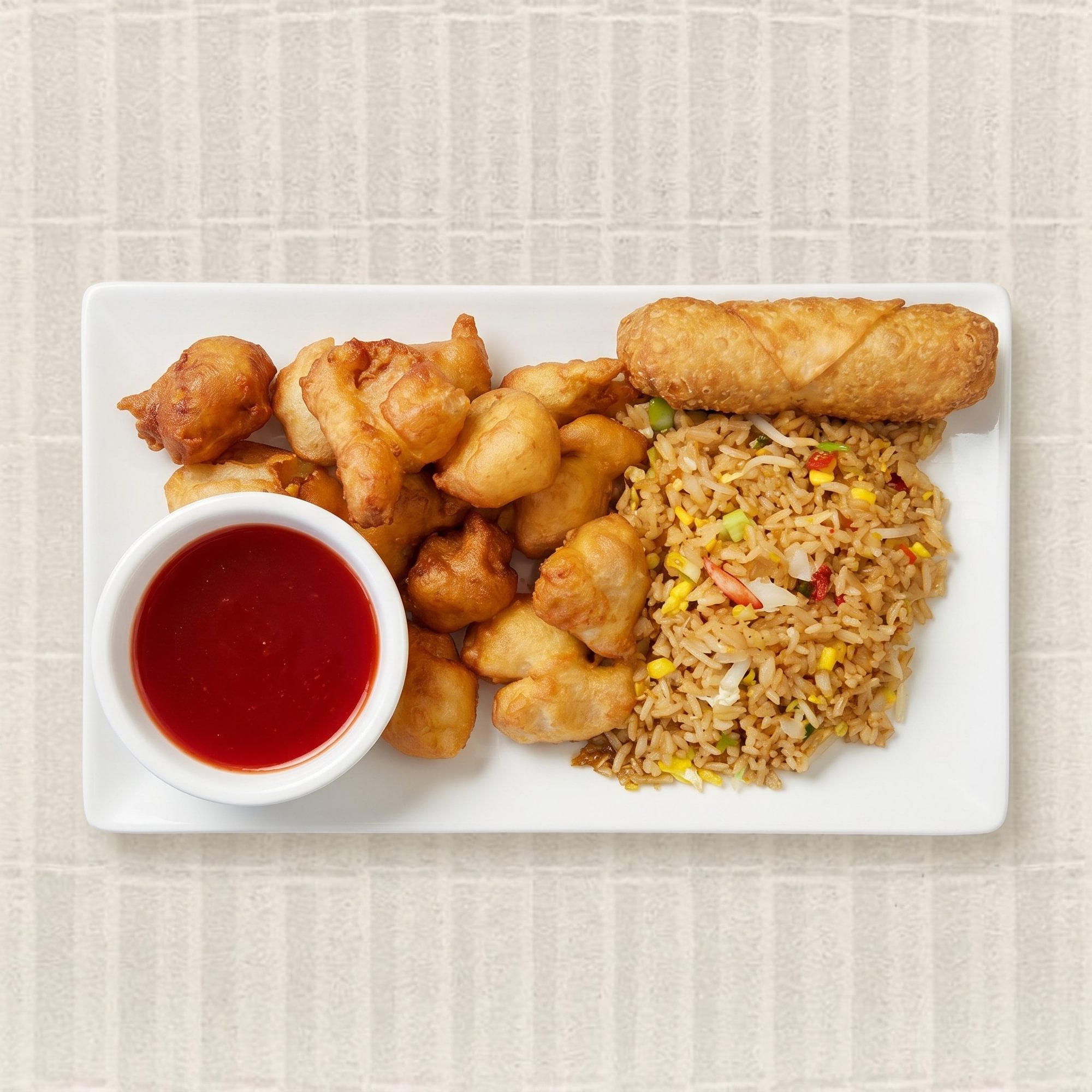8. Sweet & Sour Pork Platter