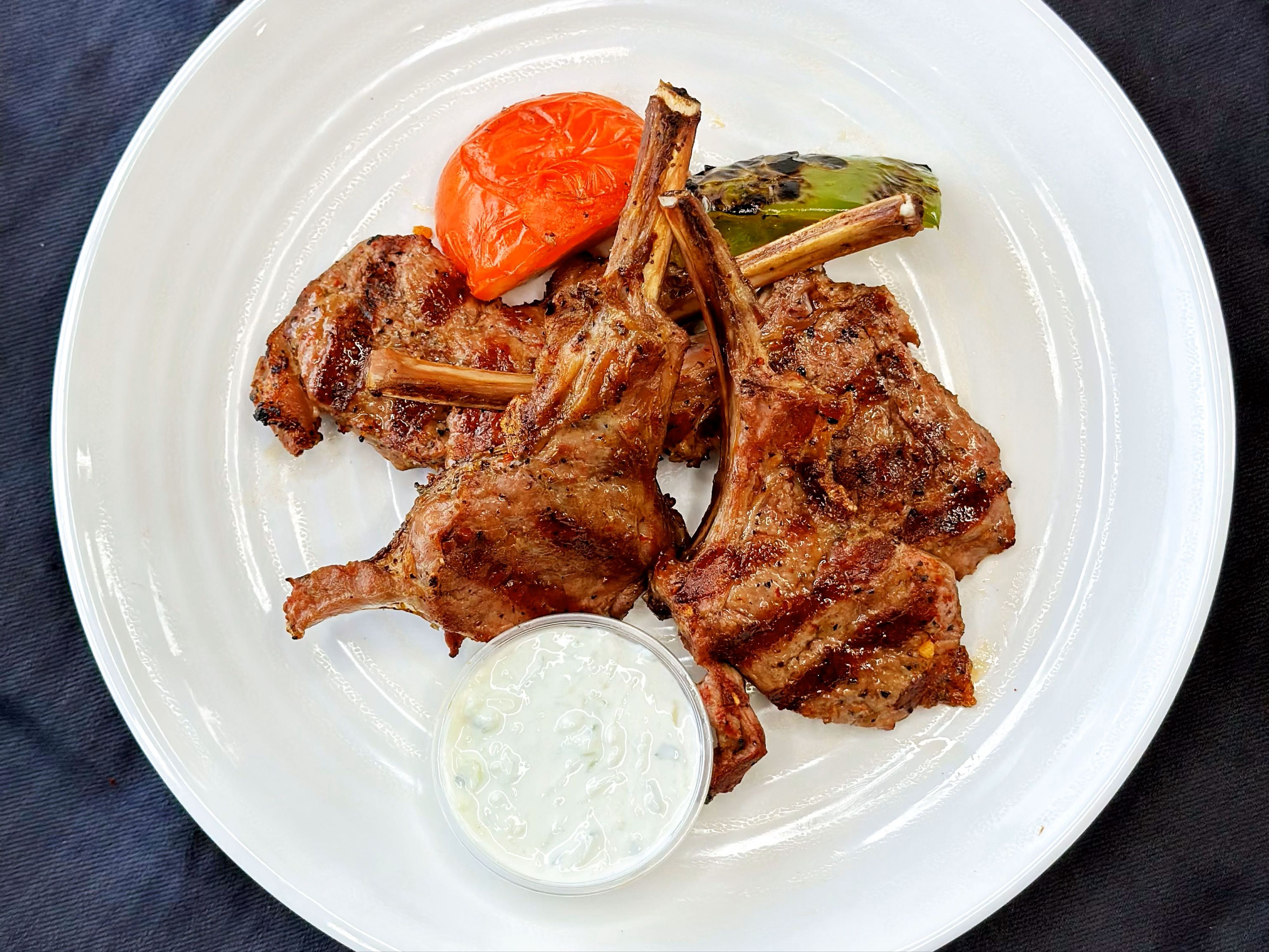 Side Lamb Chop 4 Pc Only