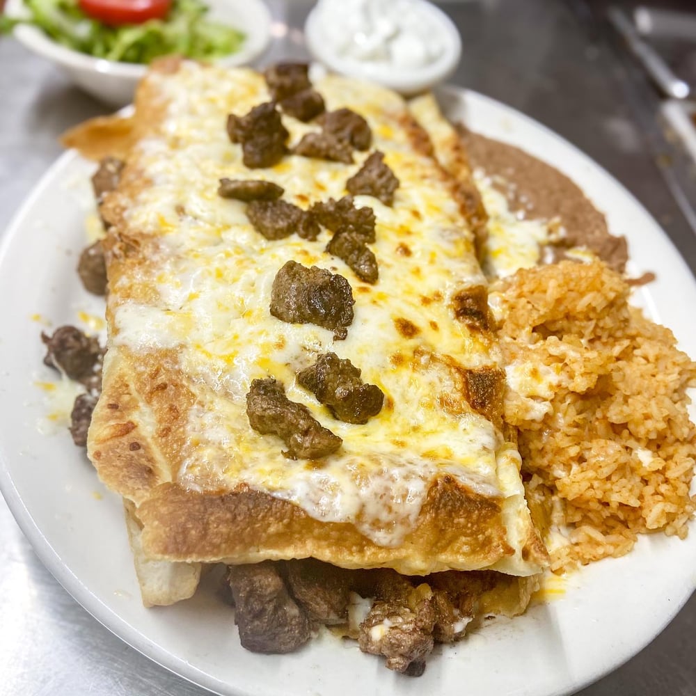Single Large Chimichanga