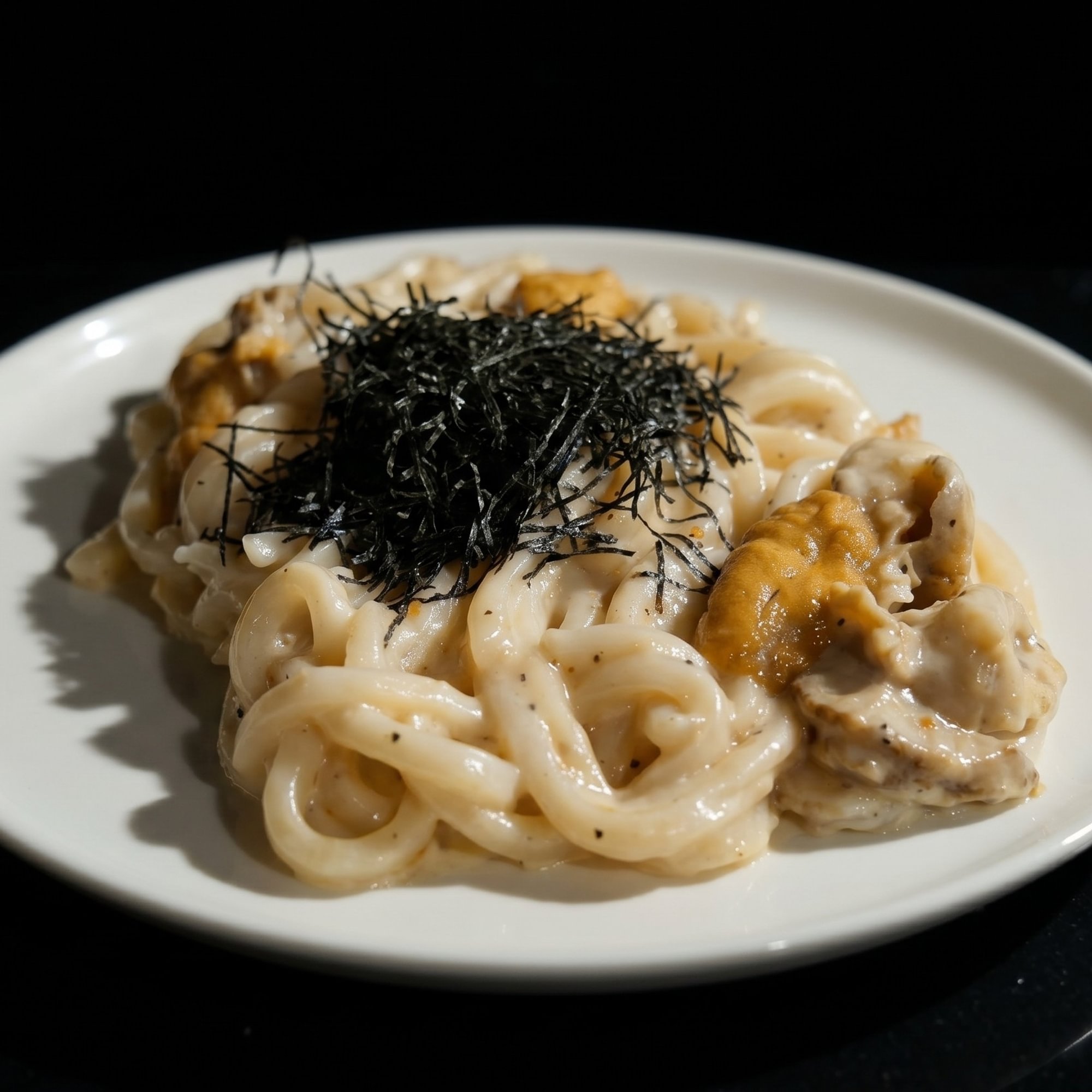 Scallop & Uni Udon Pasta