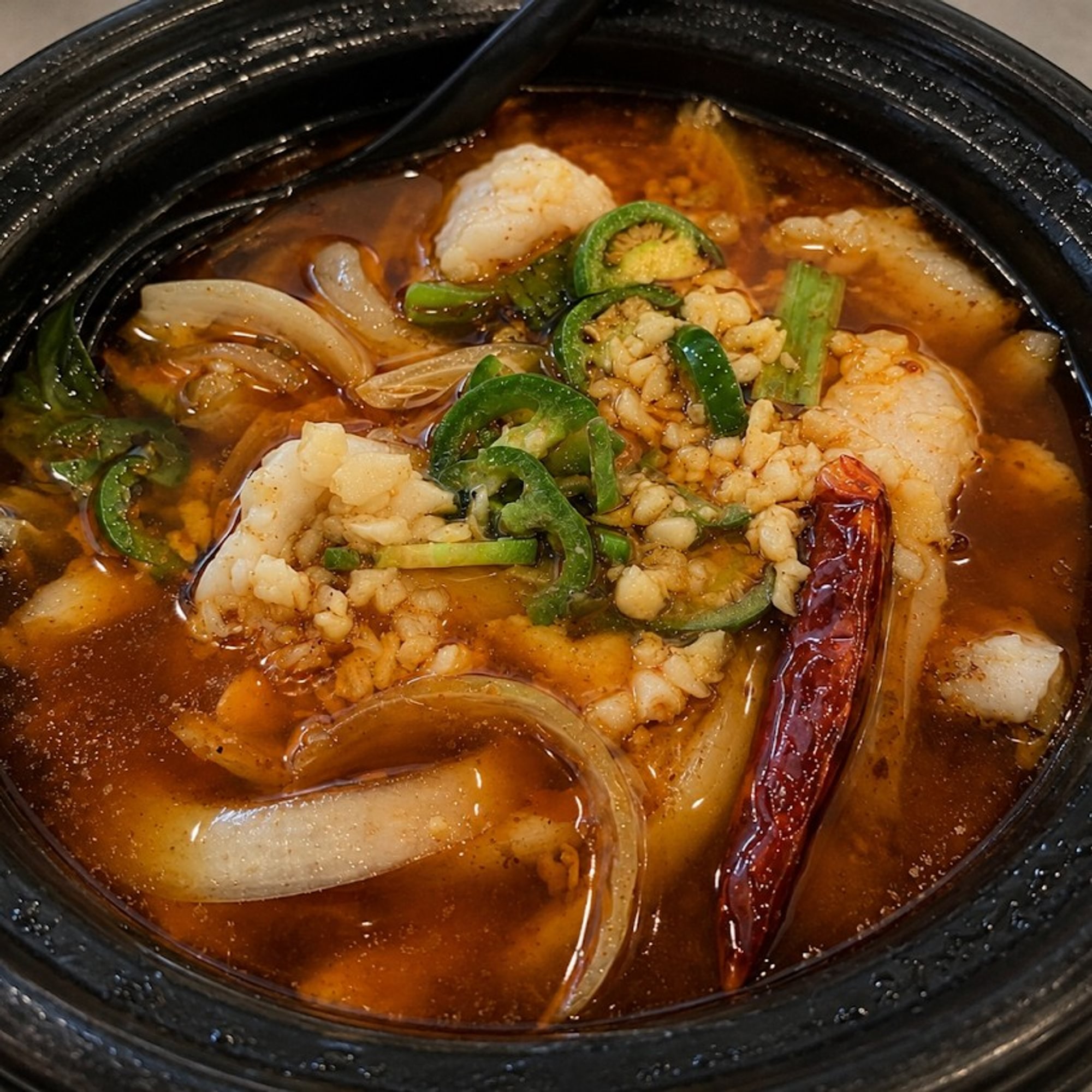 Spicy Fish Fillet Or Beef in House Broth