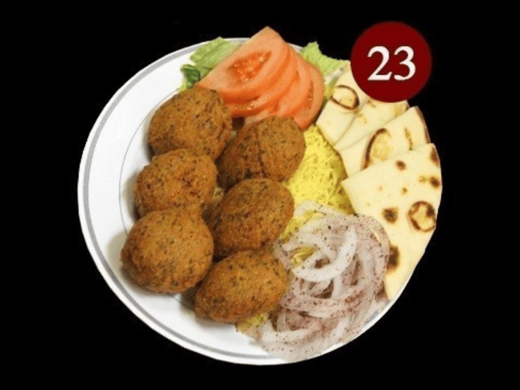 #23 Falafel Plate