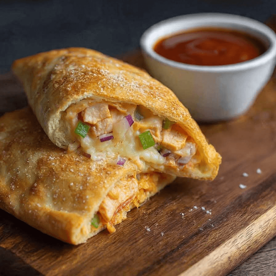 BBQ Chicken Calzone