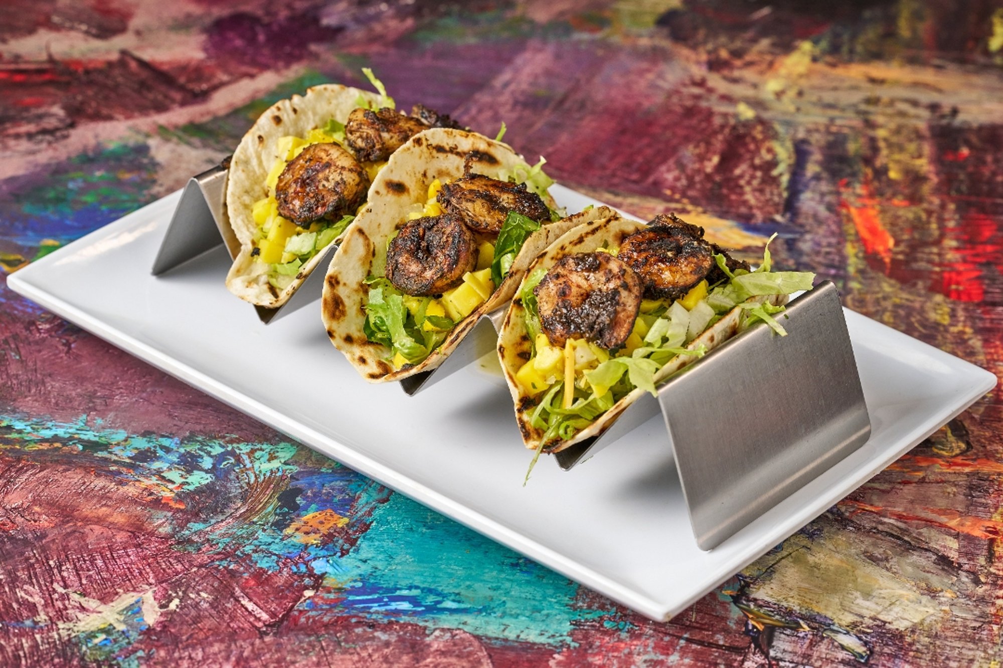Jerk Shrimp Taco