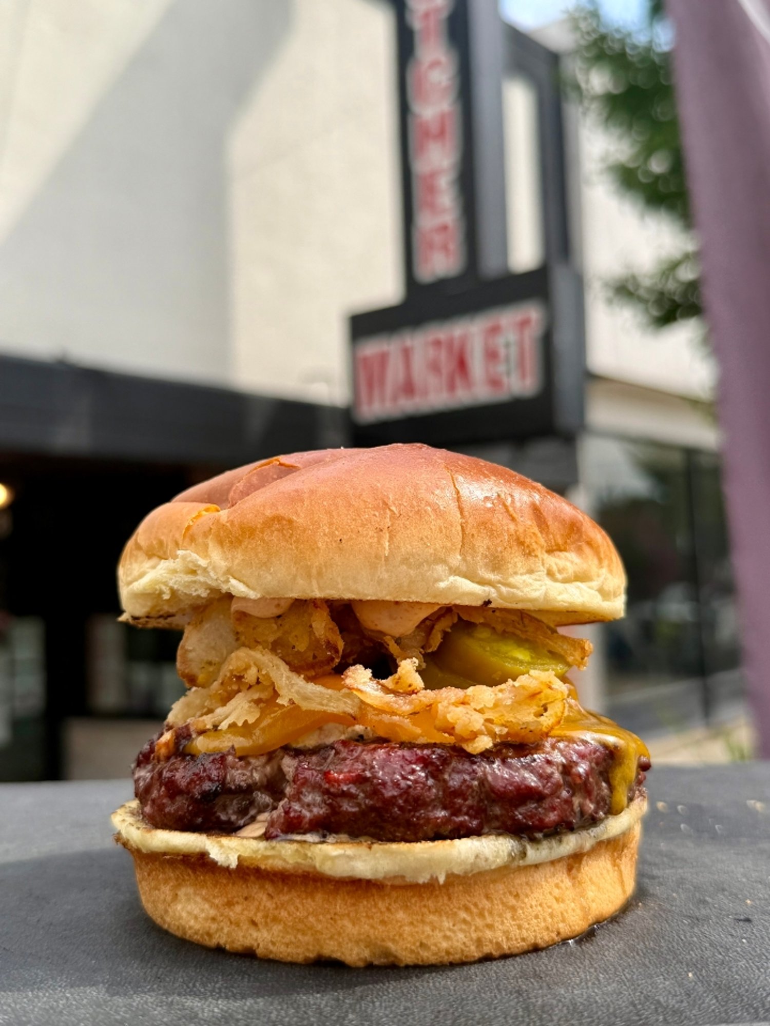 Smoked Jalapeno Popper Burger