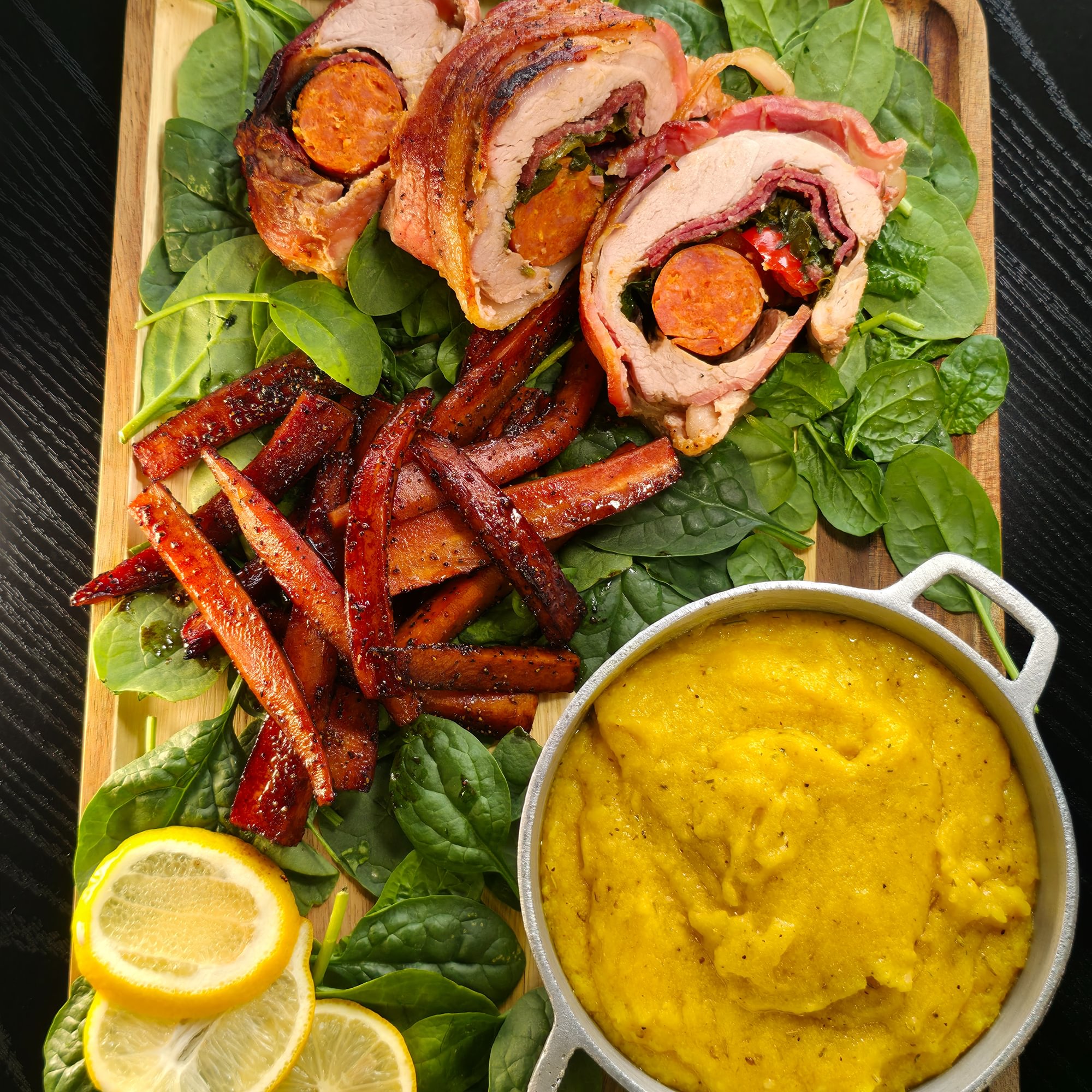 Captain’s Stuffed Pork Loin