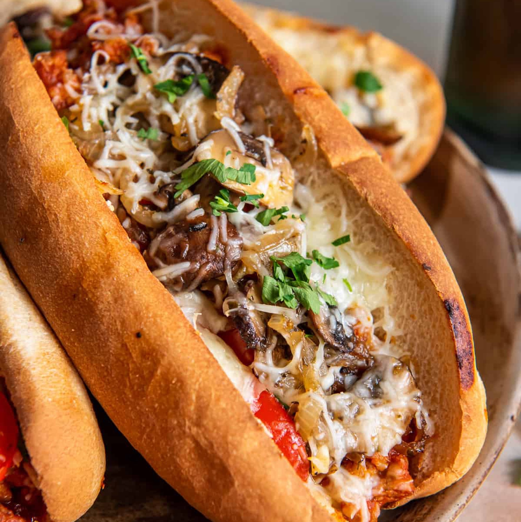 Sausage and Peppers sub