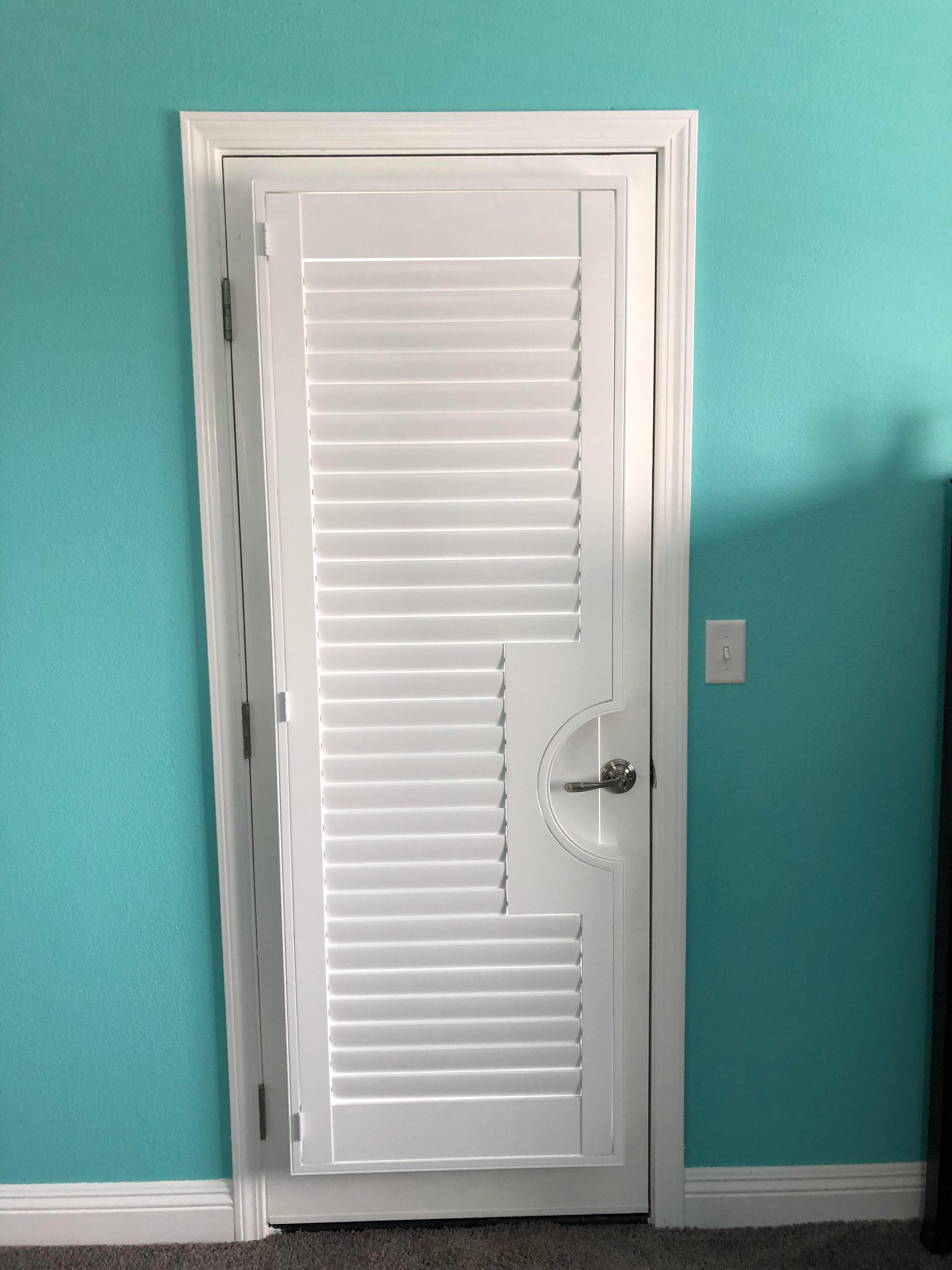 French door shutter