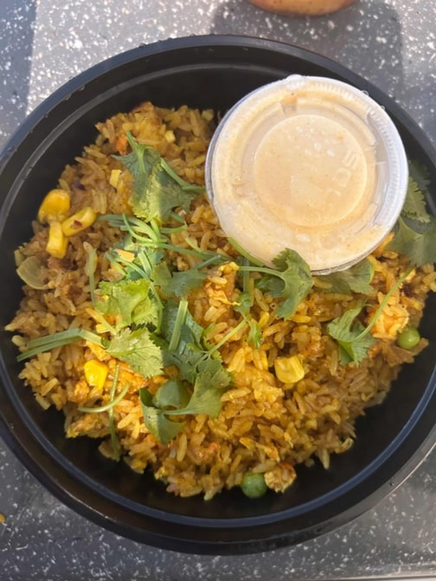 Tofu Curry Lemongrass Fried Rice