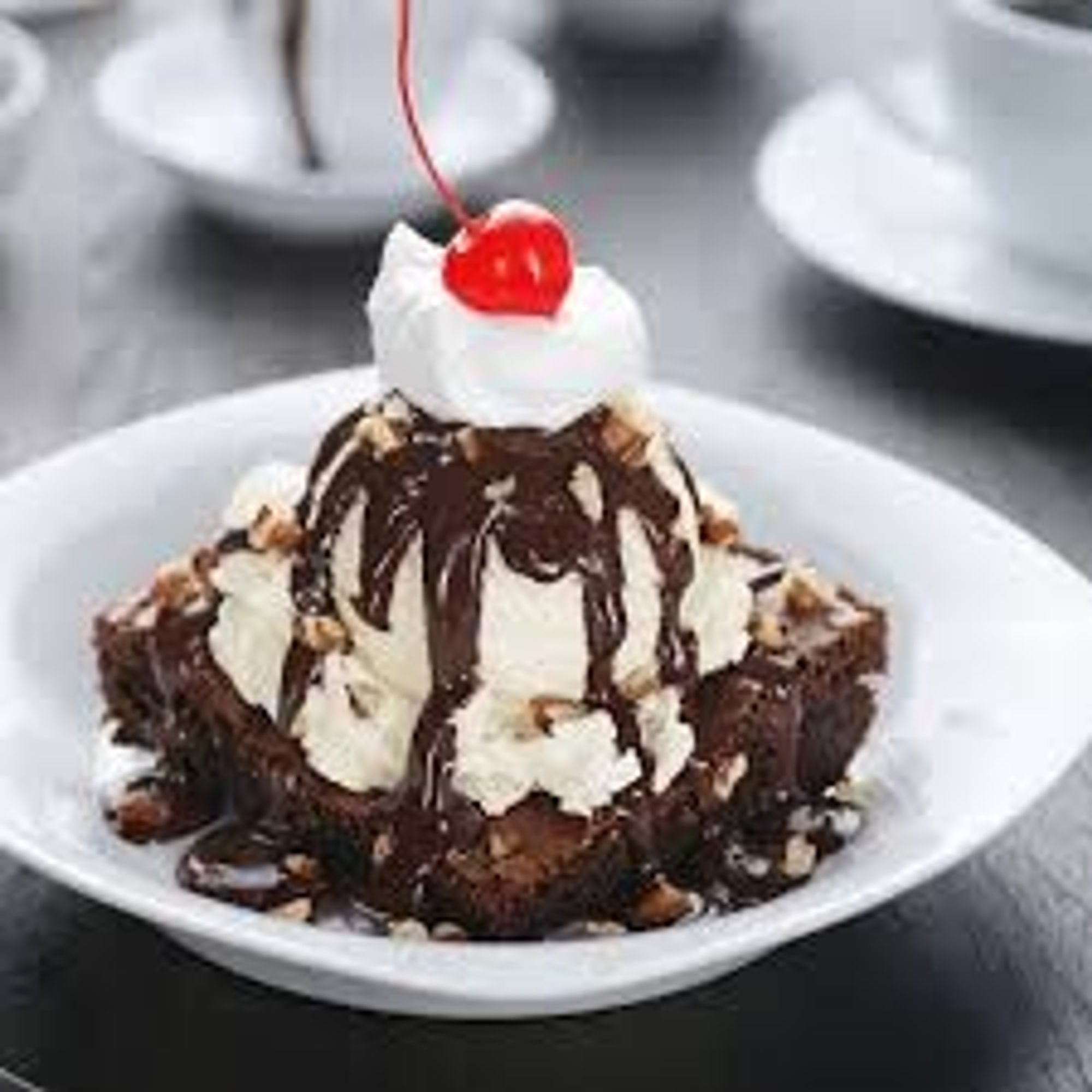Chocolate Brownie Sundae