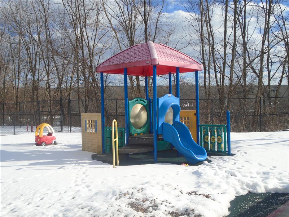 Our Infant/Toddler/Discovery Preschool playground