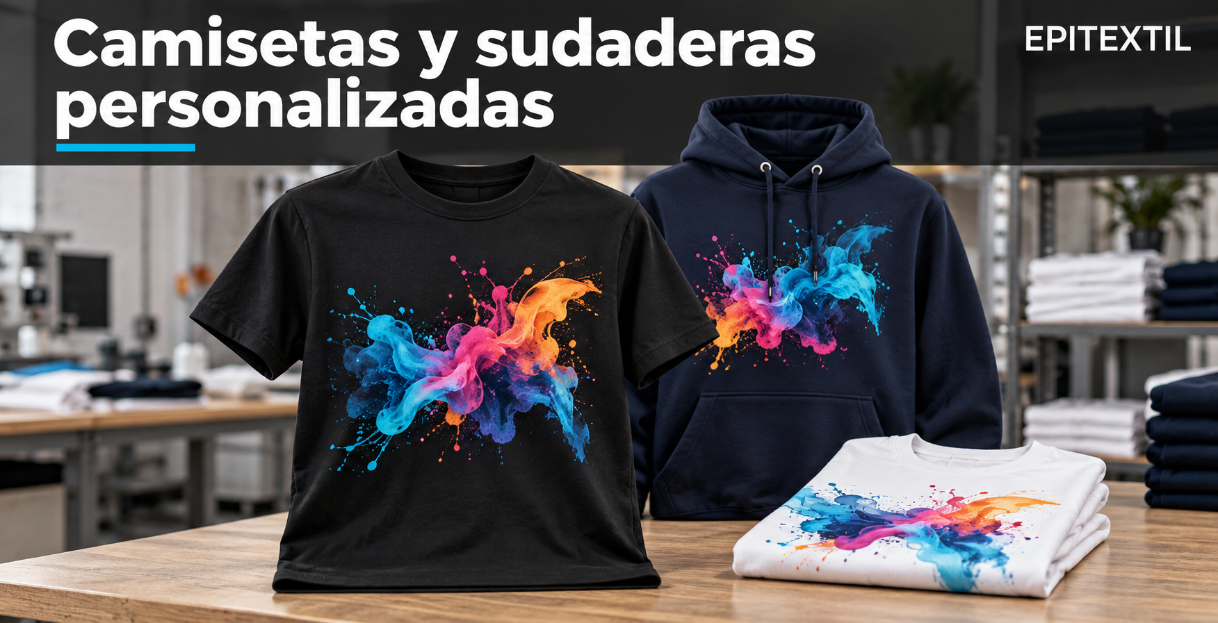 Camisetas y sudaderas personalizadas