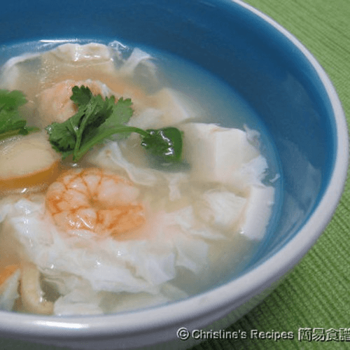 Seafood Tofu Soup