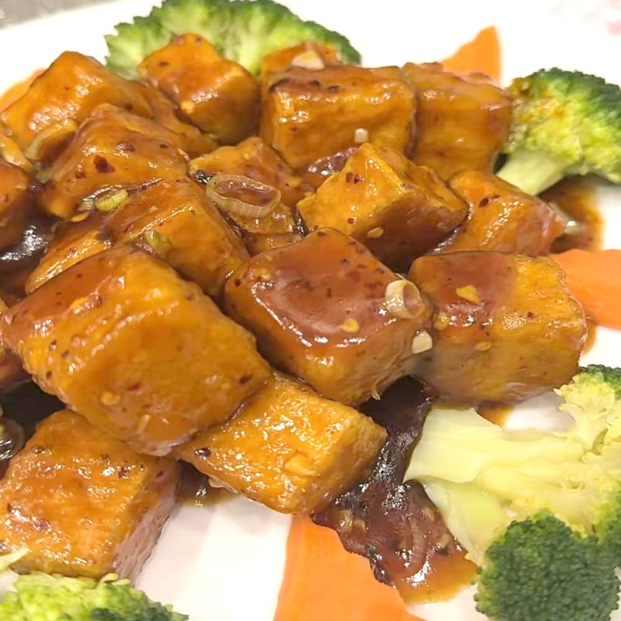 General Tso's Tofu Dinner