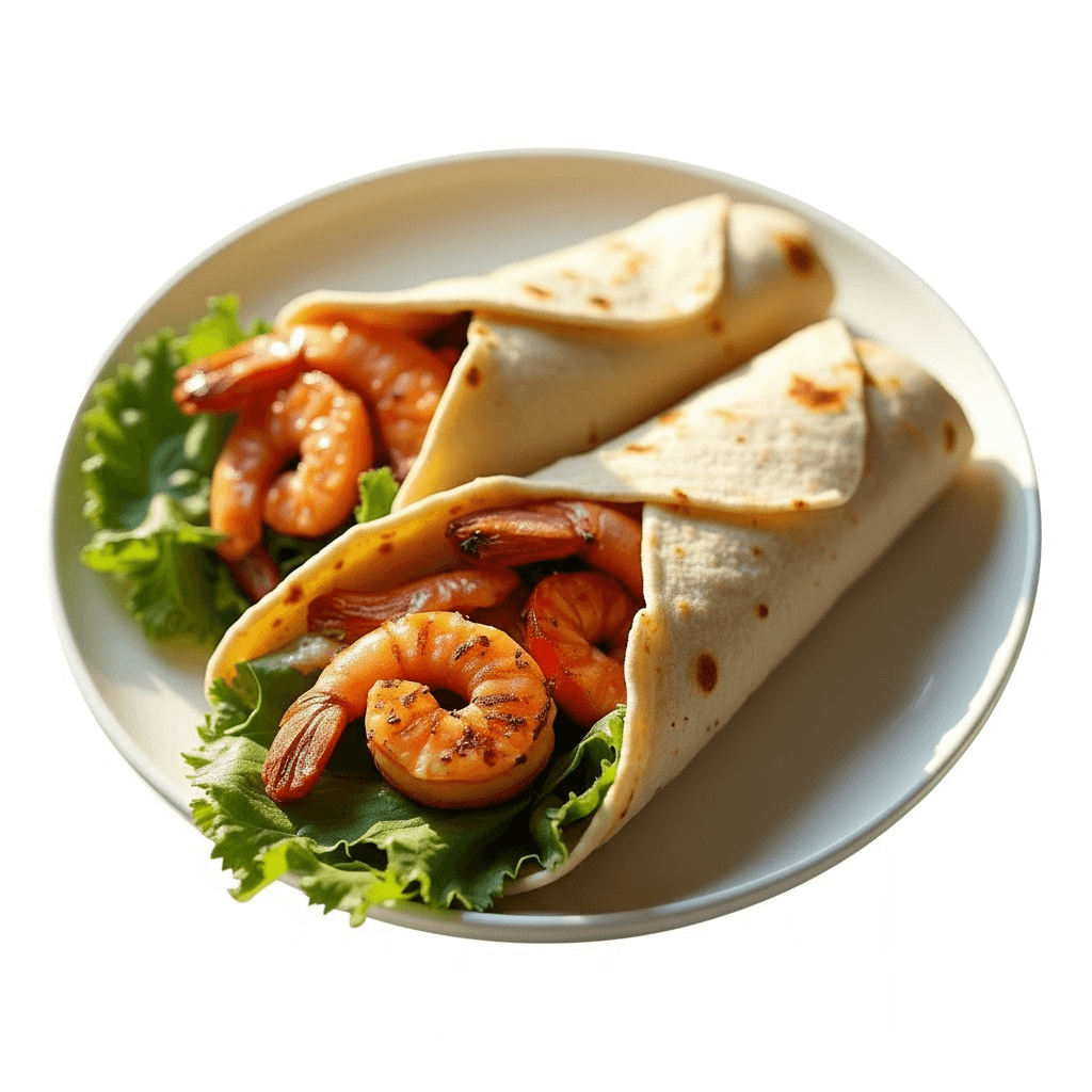 Grilled Shrimp Caesar Wrap