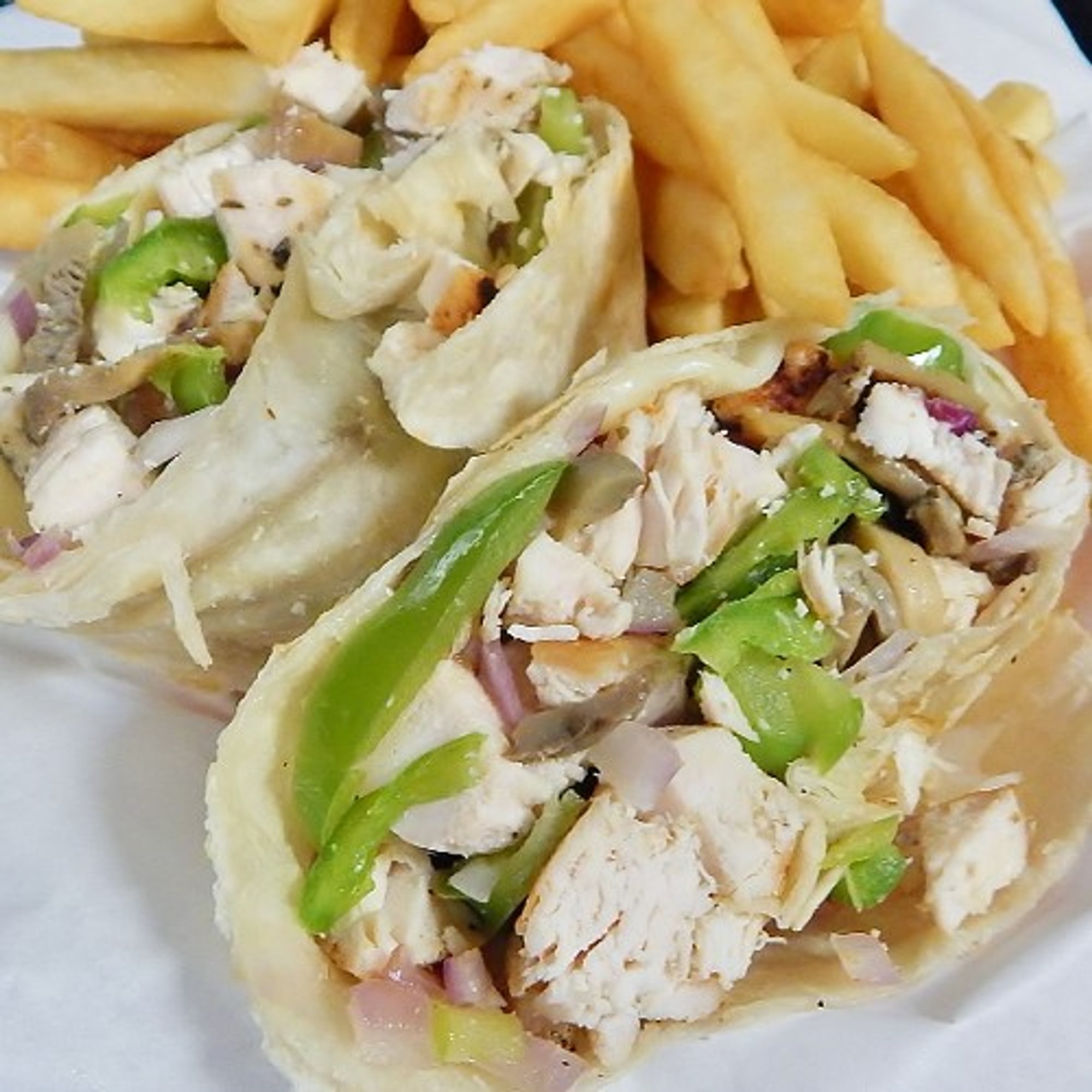 Chicken Philly Wrap