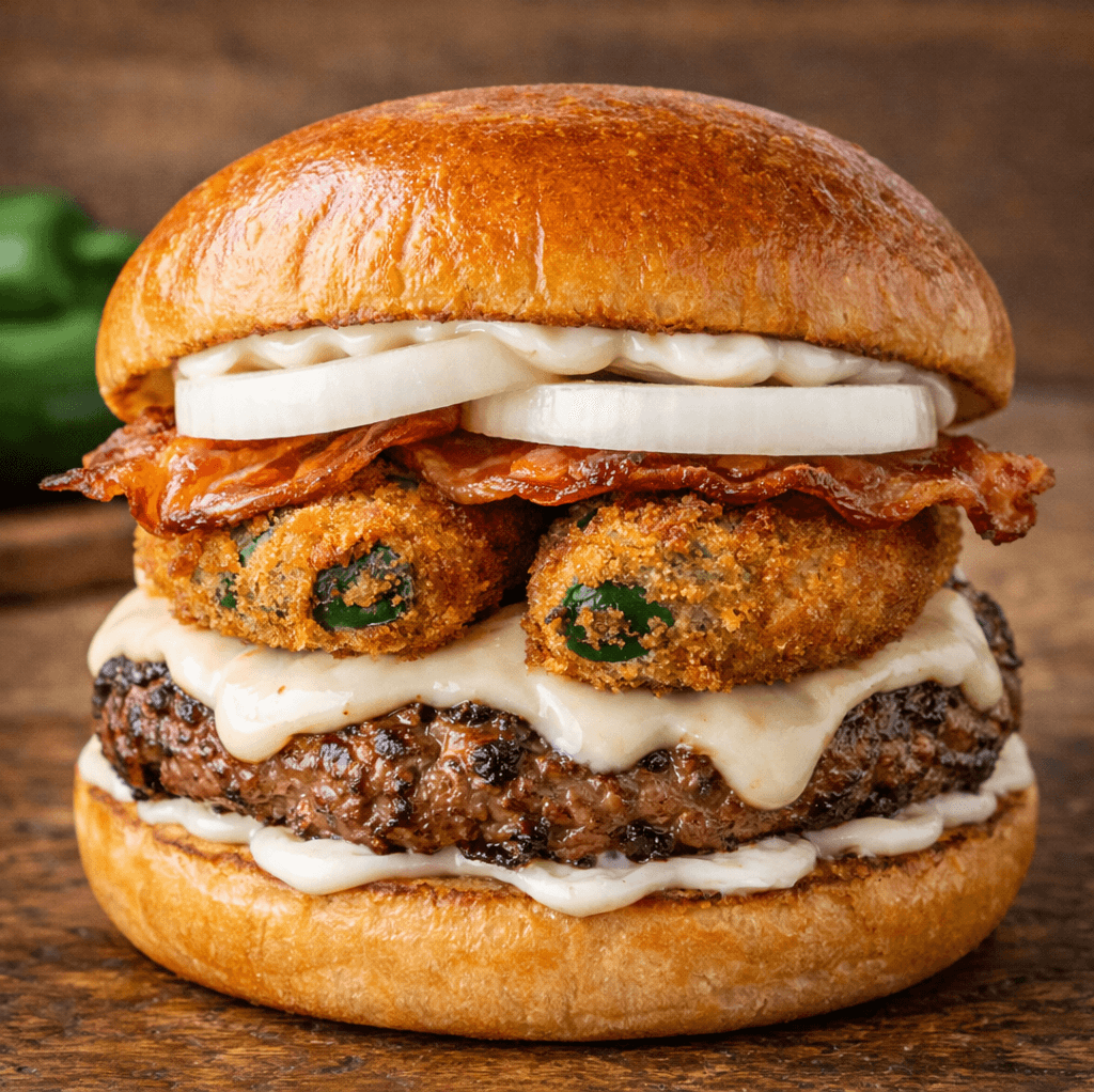 Mad Popper Burger