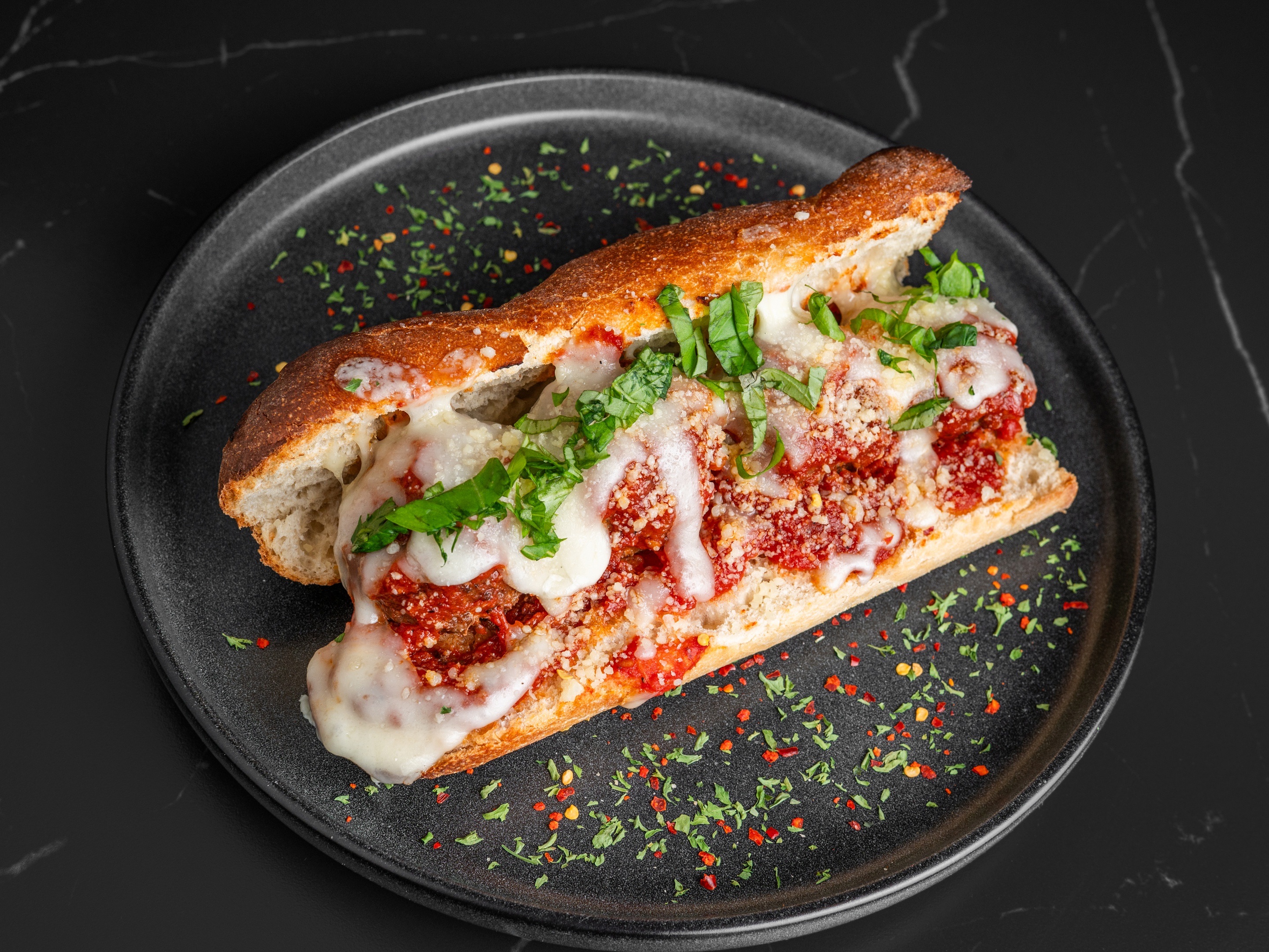 Meatball Parmigiana