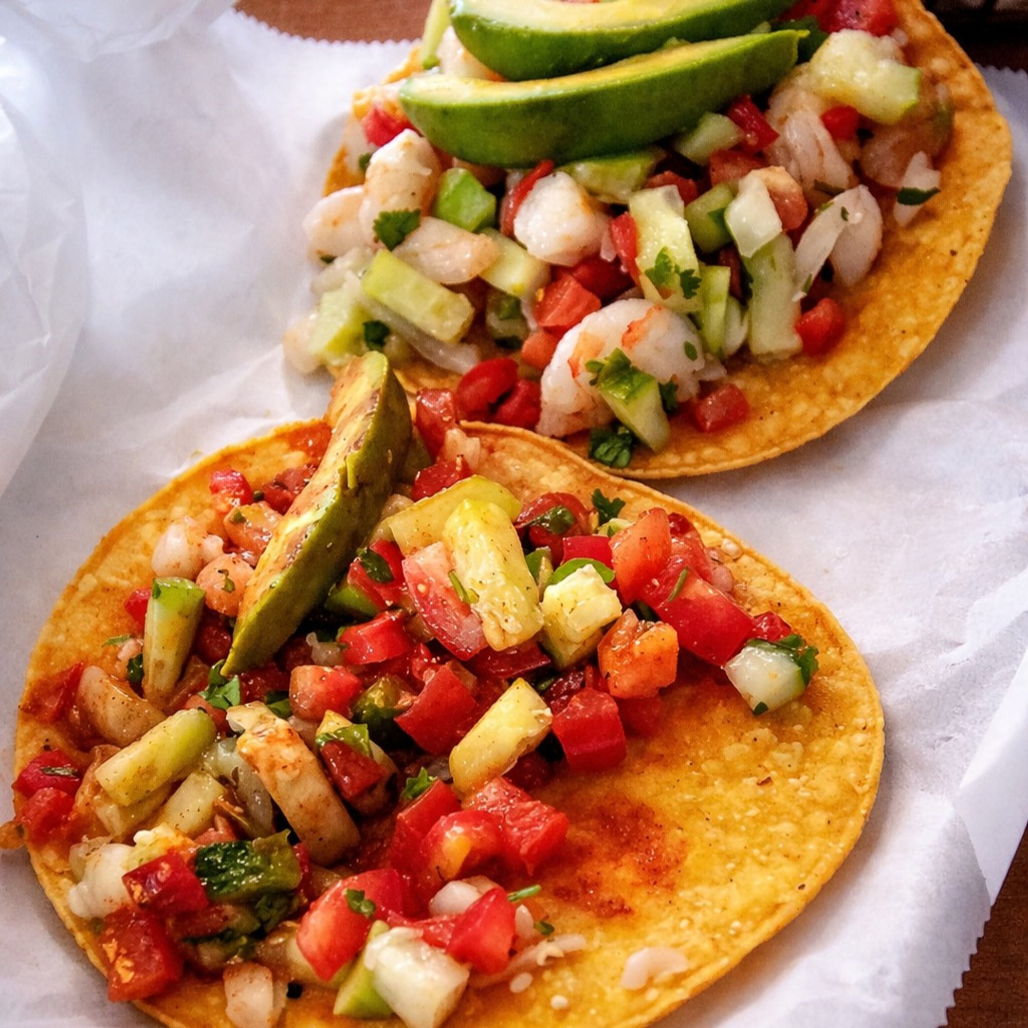 2 Ceviche Tostadas