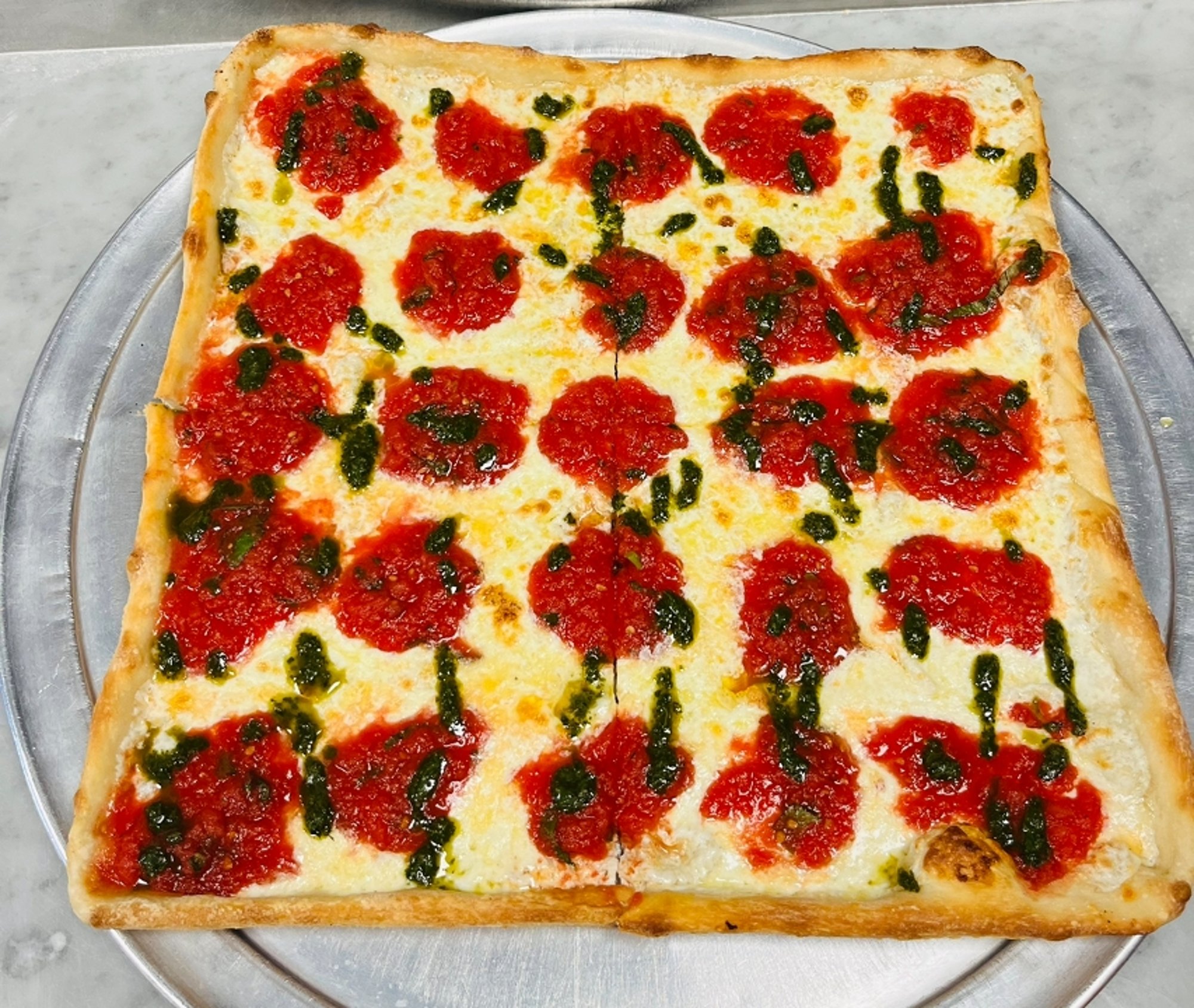 Square Margherita Pizza