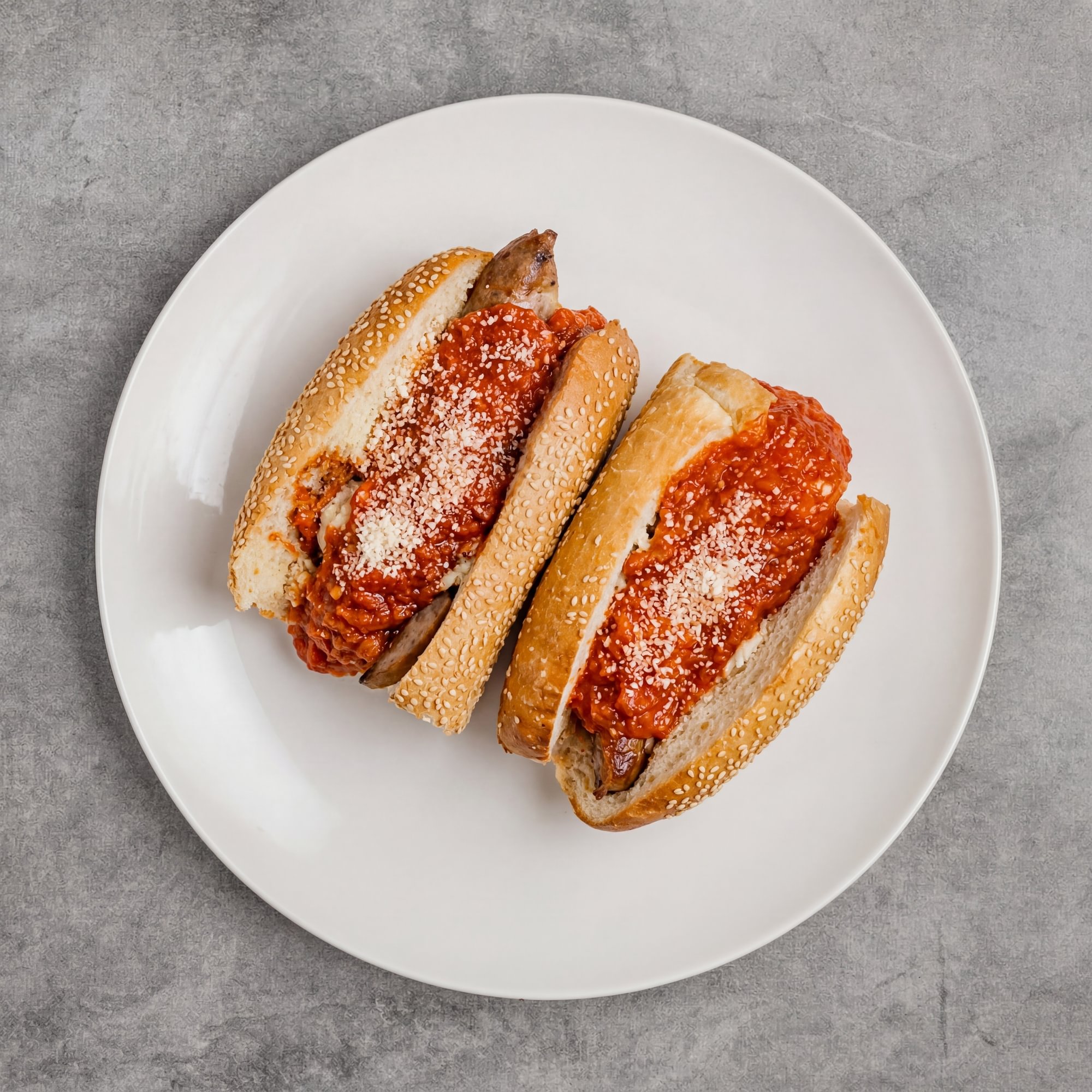 Veal Parmigiana Sandwich
