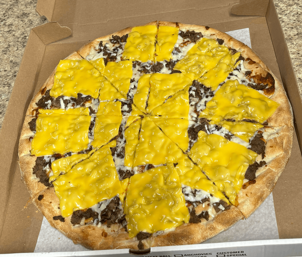 Cheesesteak Pizza