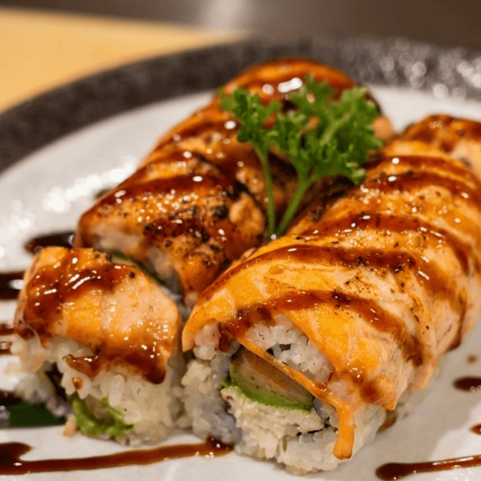 Baked Salmon Roll