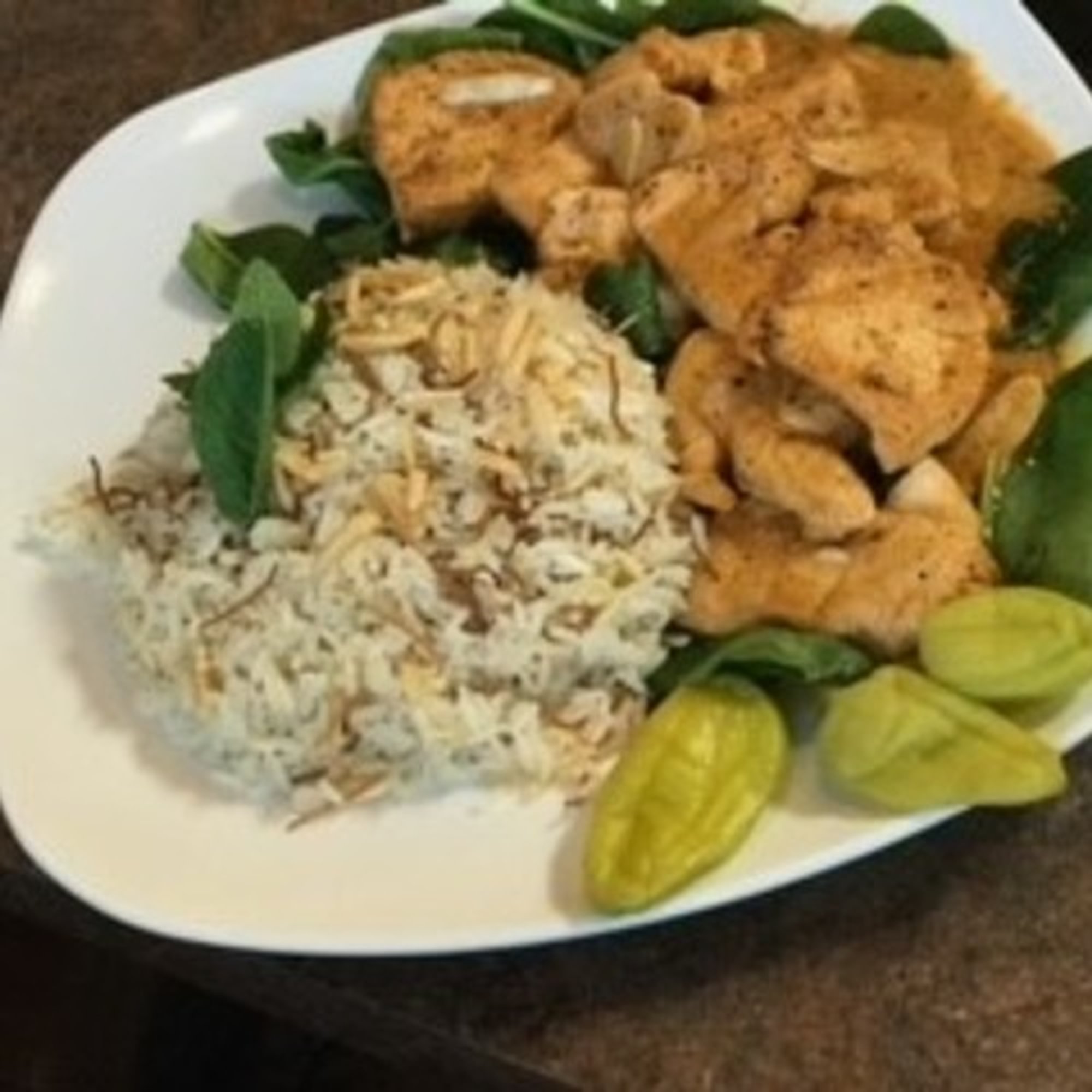 Lemon Garlic Chicken Entree
