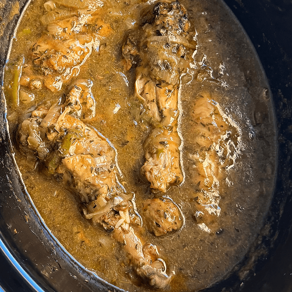 Smothered Turkey Wings