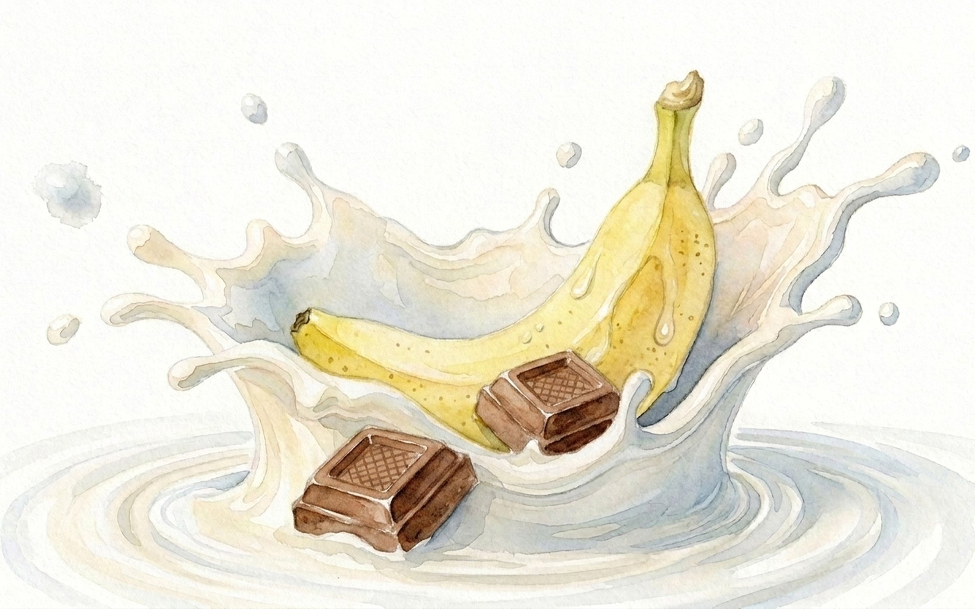 Choco Banana Milkshake
