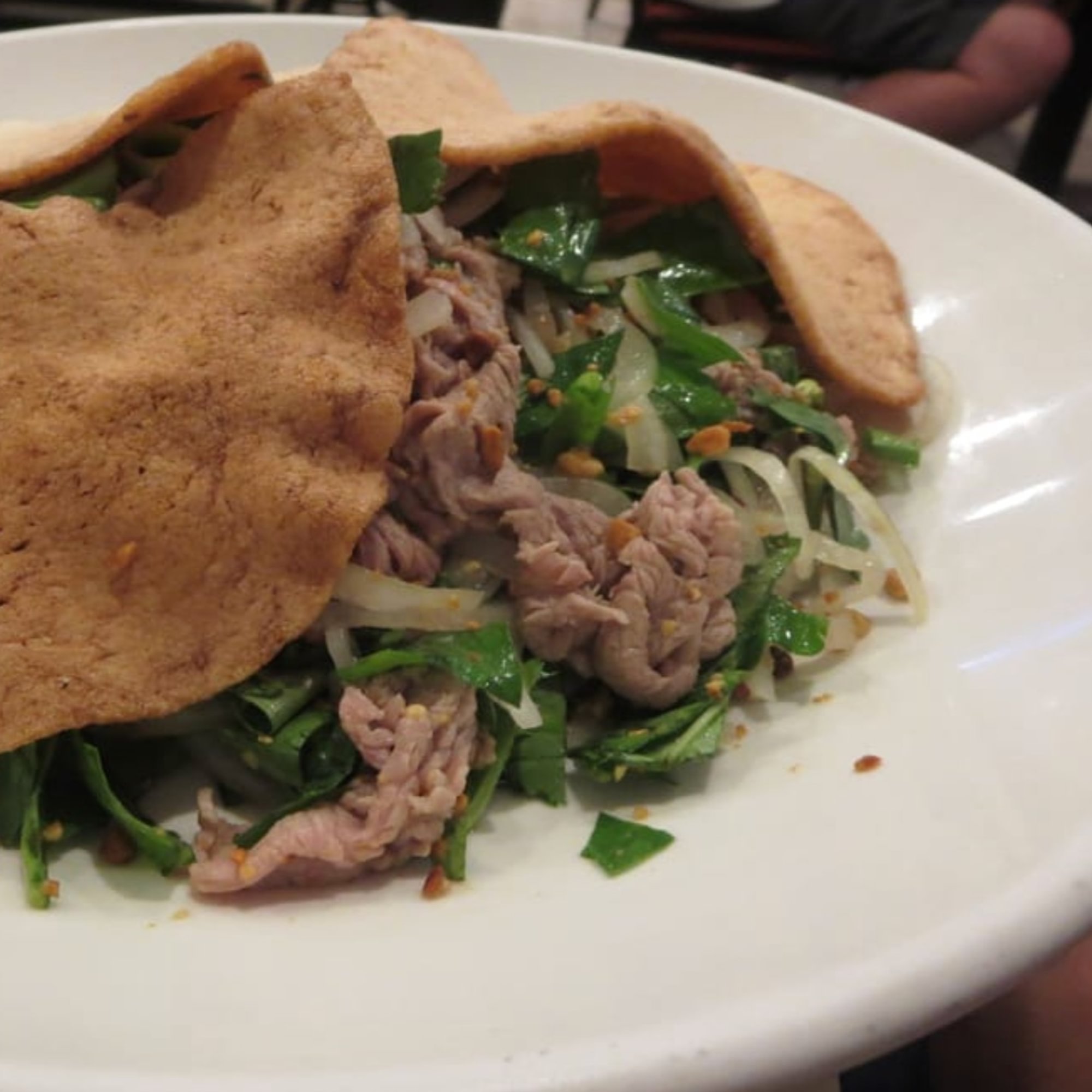 Lemon Cured Beef Salad