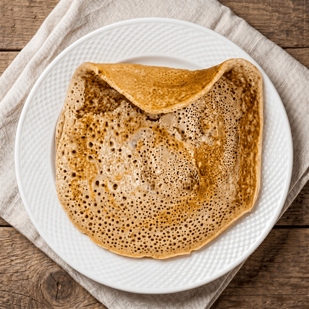 Set Dosa with Chicken Curry